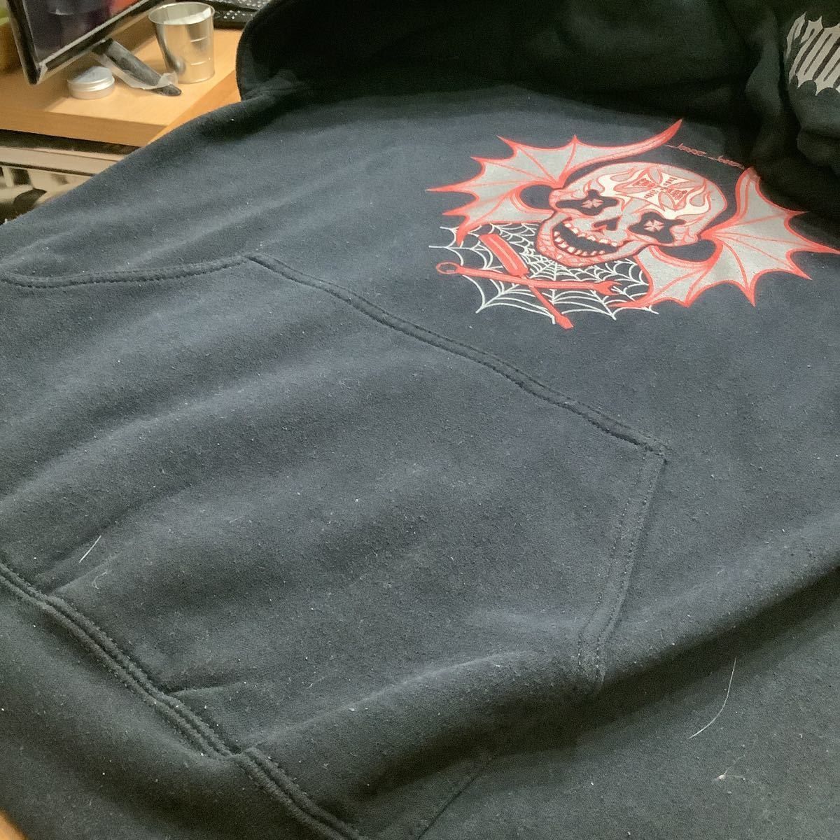 Gildan × West Coast Choppers WCC MAC TOOLS JESSE JAMES SWEATSHIRT SIZE M Size US M / EU 48-50 / 2 - 9 Thumbnail