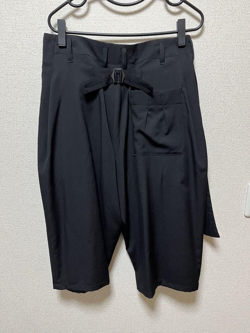 Yohji Yamamoto POUR HOMME 17ss right pattern wrap pants HD-P59-100 Size US 35 - 2 Thumbnail