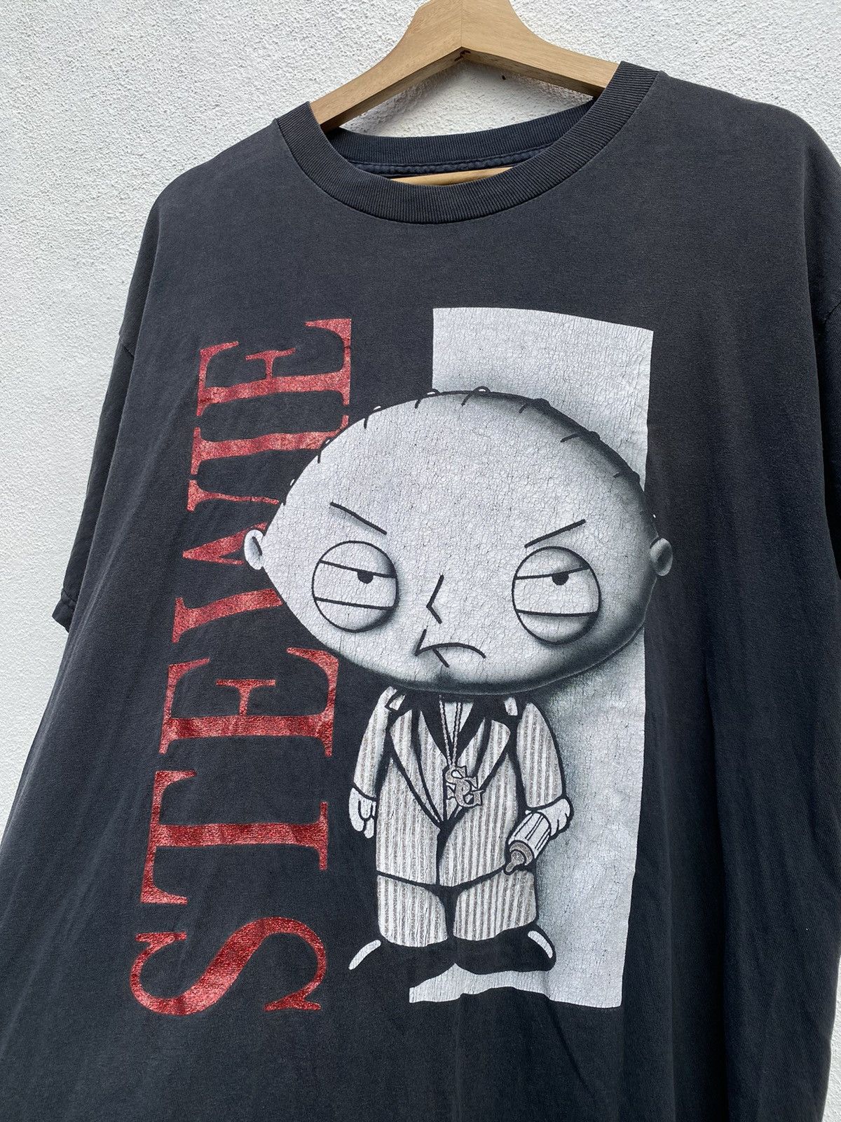 Vintage Stewie Family Guy Scarface, image size:1200x1600