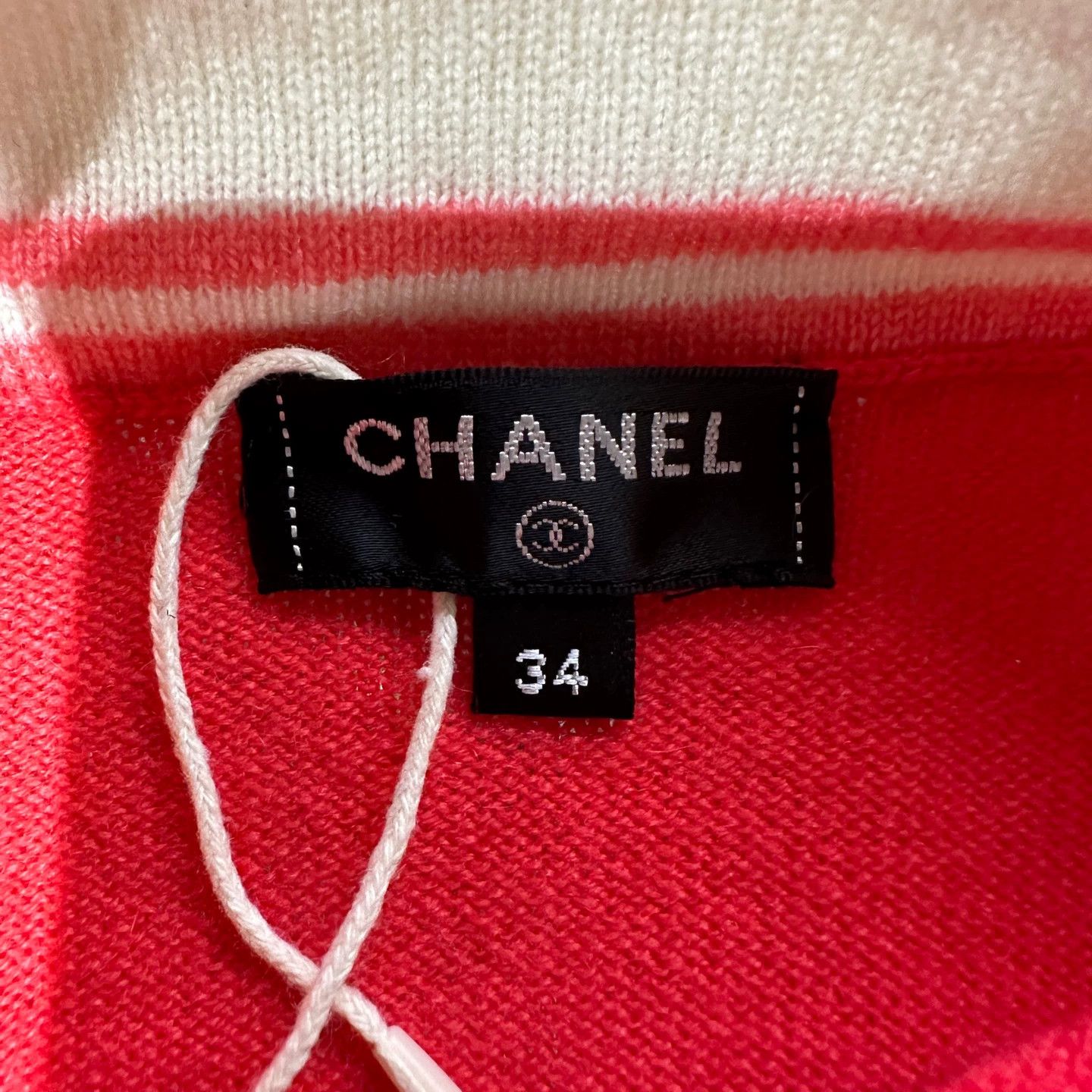 Chanel Chanel logo letter cashmere skirt 34 Size 25" / US 0 / IT 36 - 3 Thumbnail