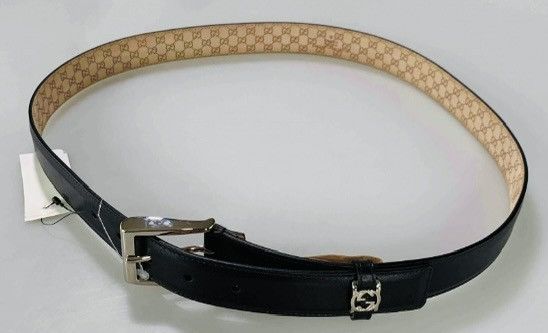 Gucci Gucci GG Guccified Black Leather Belt 100 40 NEW Size 40 - 7 Thumbnail