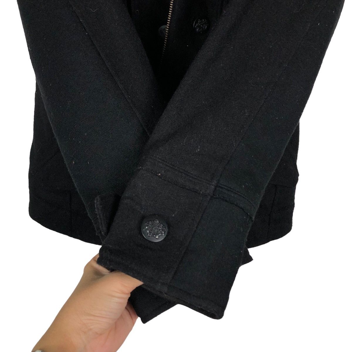 Japanese Brand 🔥BIKER JACKET DOUBLE LAYER PPFM JAPAN MINK FUR HOODIE Size US S / EU 44-46 / 1 - 15 Thumbnail