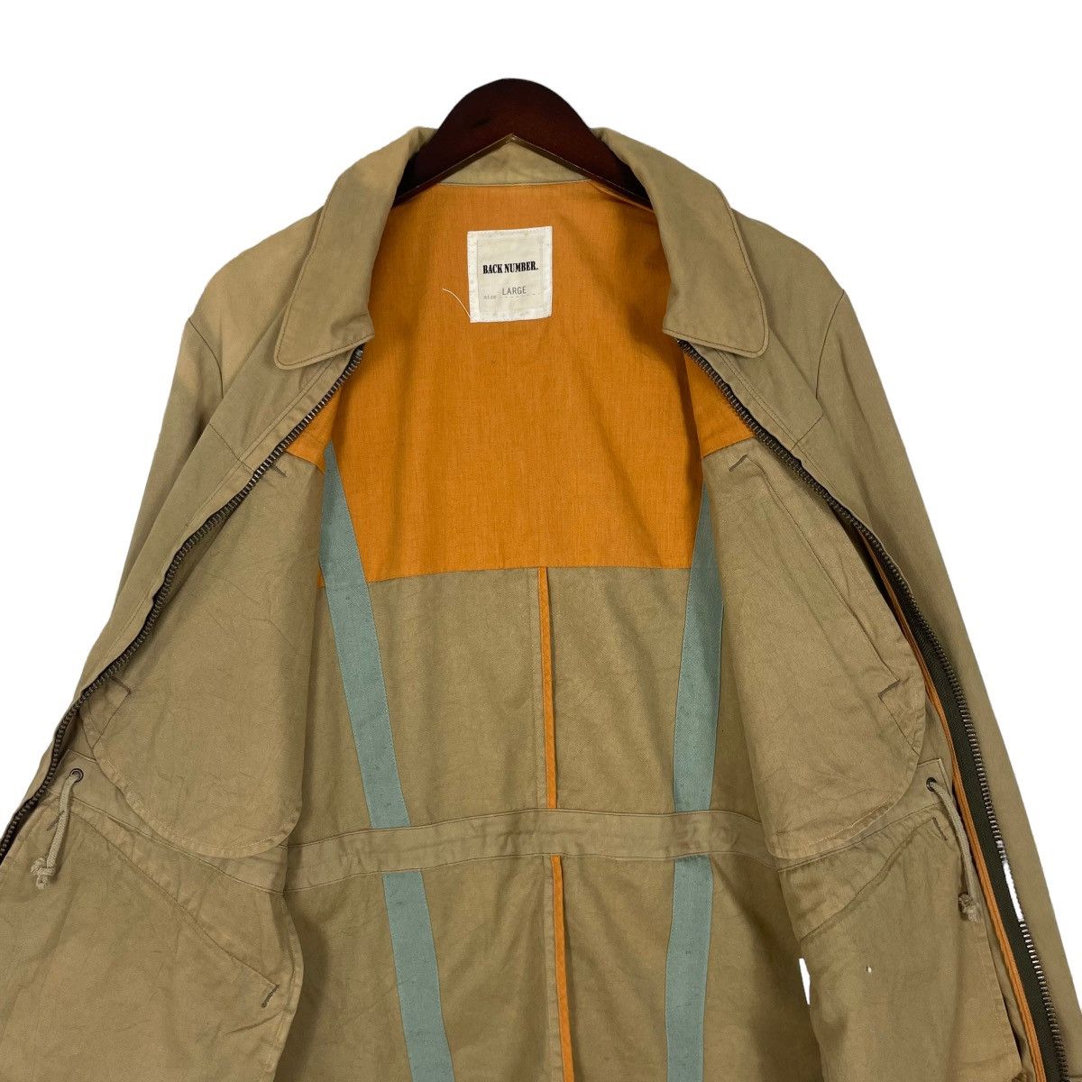 If Six Was Nine Vintage Back Number Multizipper Sun Faded Jacket Japanese Size US M / EU 48-50 / 2 - 12 Thumbnail