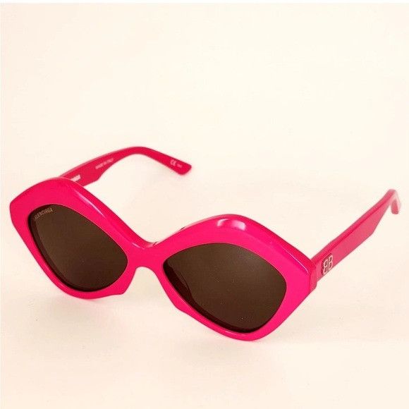 Balenciaga BALENCIAGA BB0125S 003 Power Cat Geometric Women's Fashion S Size ONE SIZE - 1 Thumbnail