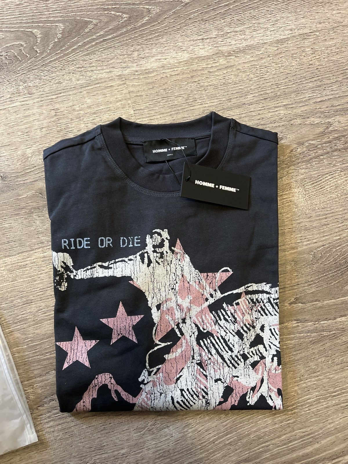Homme + Femme La Homme femme ride or die tee Size US S / EU 44-46 / 1 - 2 Thumbnail