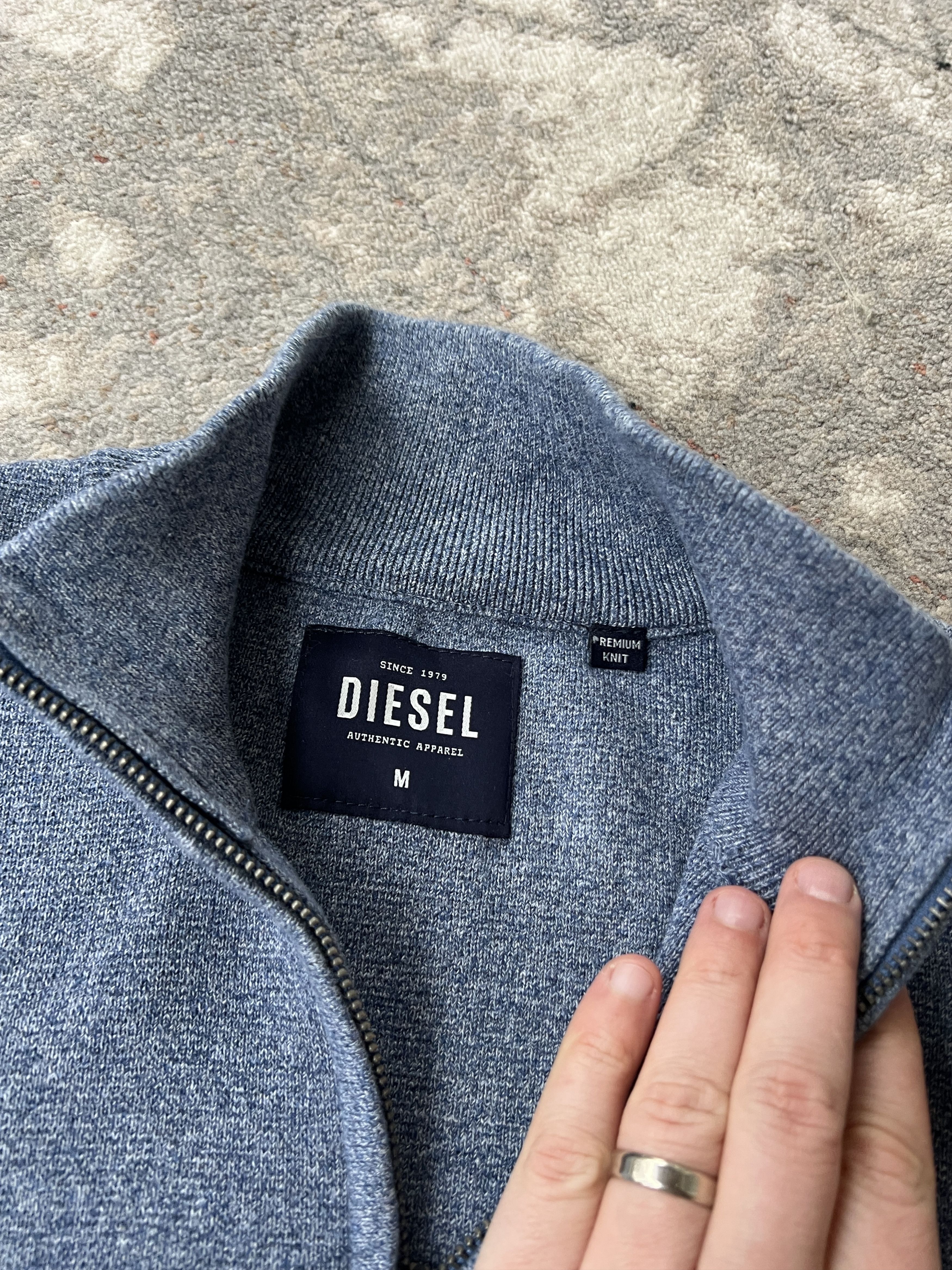 Diesel Diesel Premium Knit 1/4 Zip Size US M / EU 48-50 / 2 - 3 Thumbnail