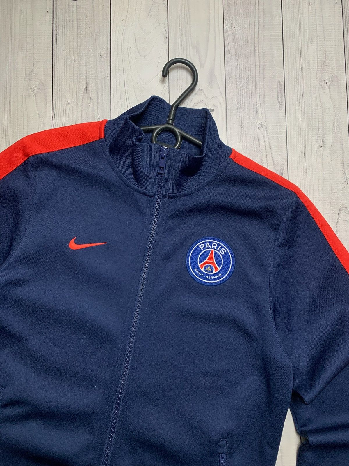Nike × Vintage Vintage Nike Paris PSG track jacket size S Size US S / EU 44-46 / 1 - 3 Thumbnail