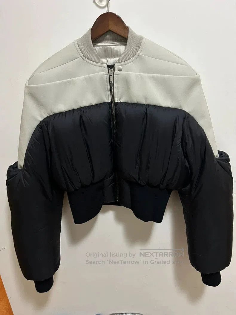 Rick Owens Rick Owens 21FW Muscle Shoulder Down Jacket . Size US XL / EU 56 / 4 - 1 Thumbnail