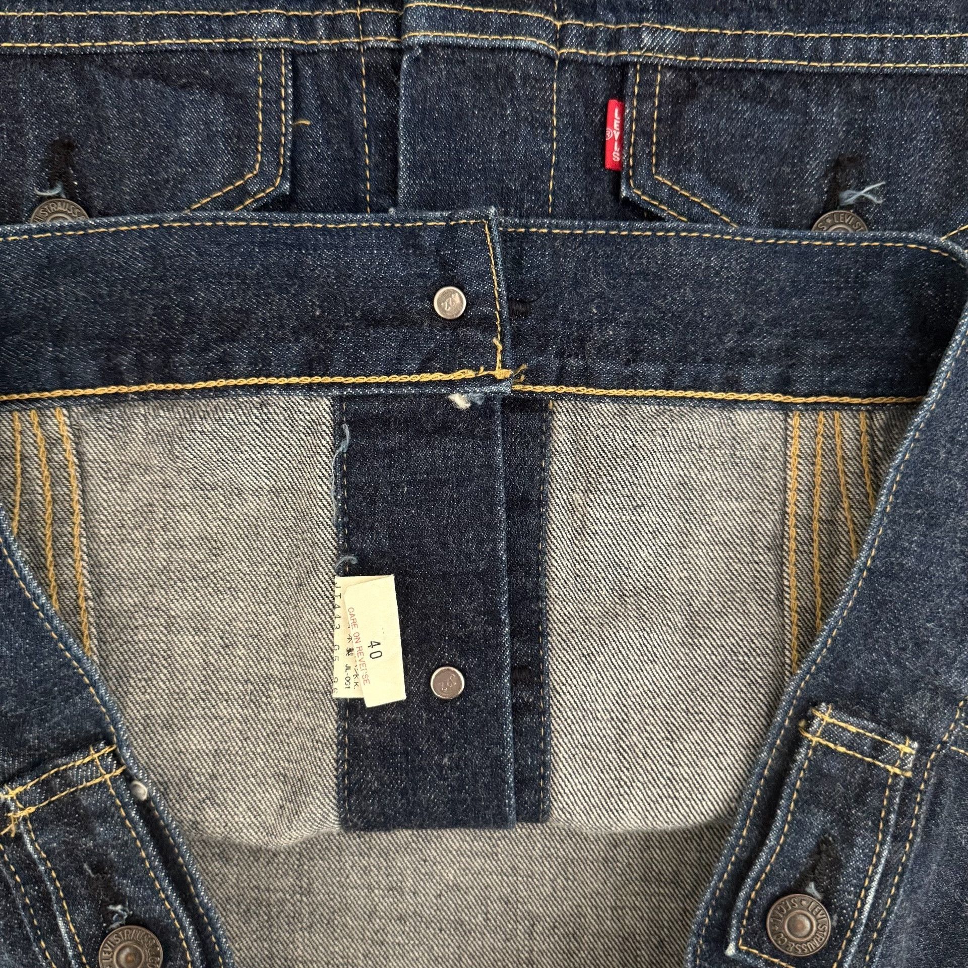 Levi's Vintage Clothing Levi's LVC 557 J22 Denim Jacket Size US XXS / EU 40 - 7 Thumbnail