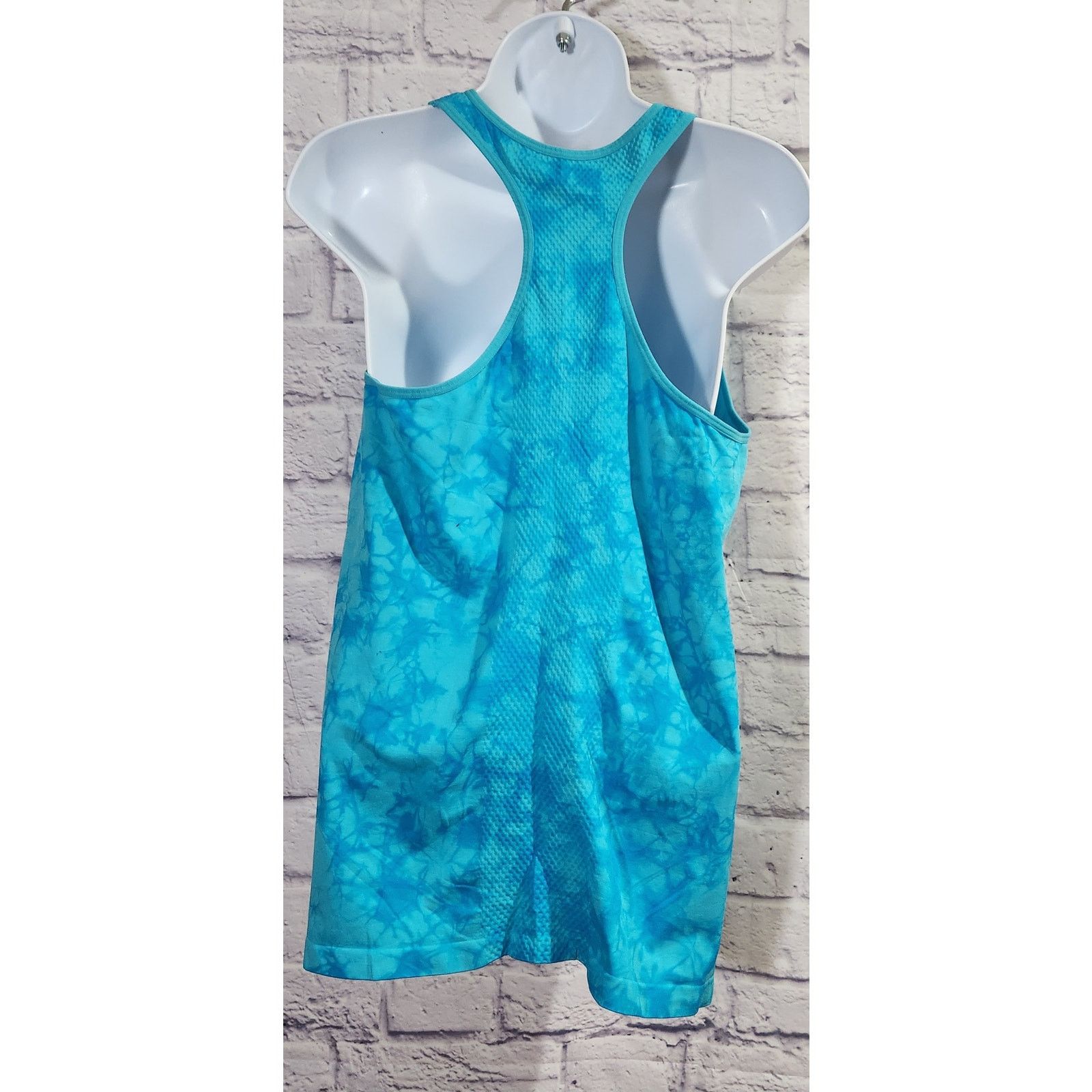 City Streets City Streets Blue Teal Breathable Tank Top XL Racerback Size XL / US 12-14 / IT 48-50 - 3 Thumbnail