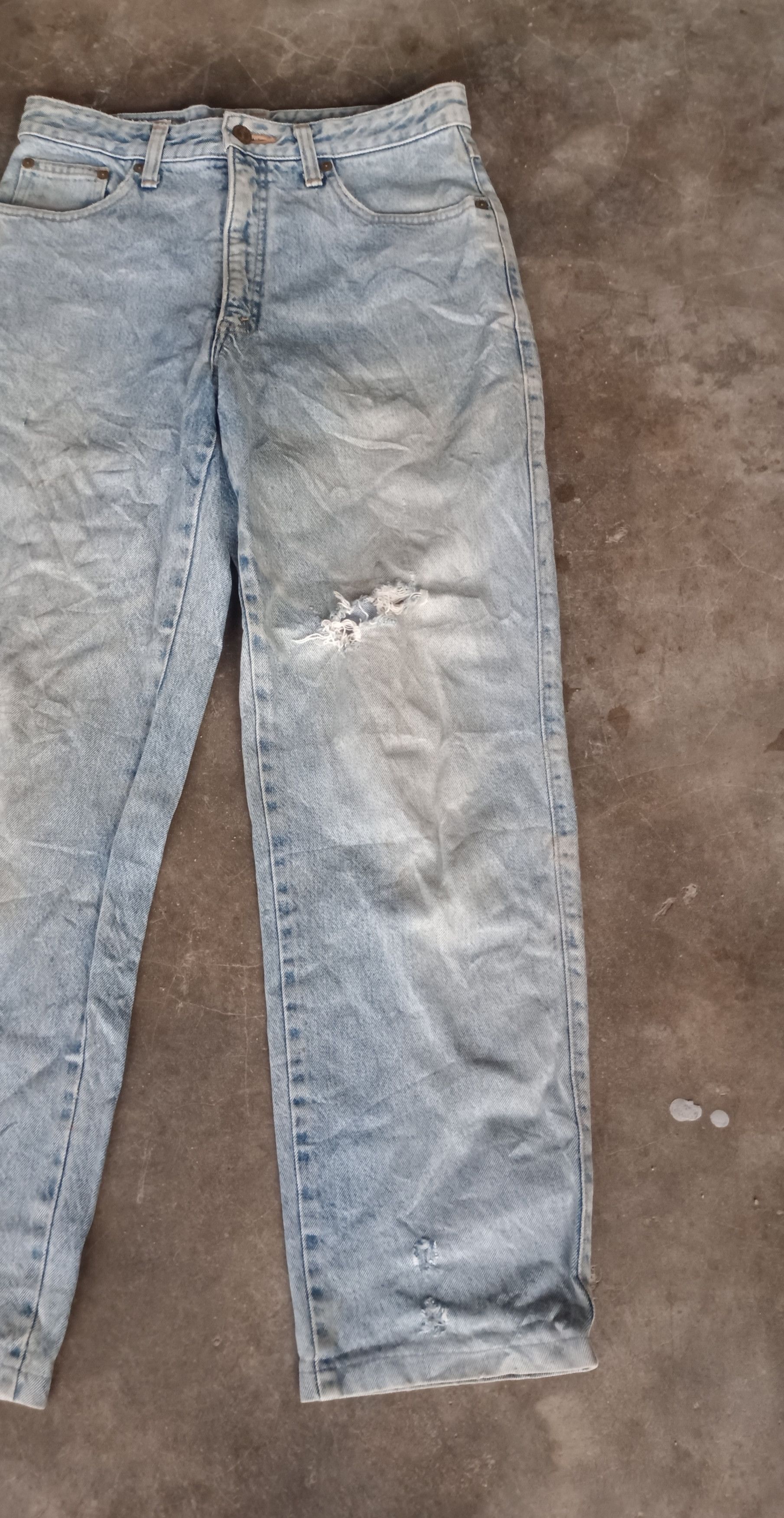 If Six Was Nine × Japanese Brand Vintage💥 Bobson Nouvelle Version Pro Distressed Denim Size US 30 / EU 46 - 4 Thumbnail
