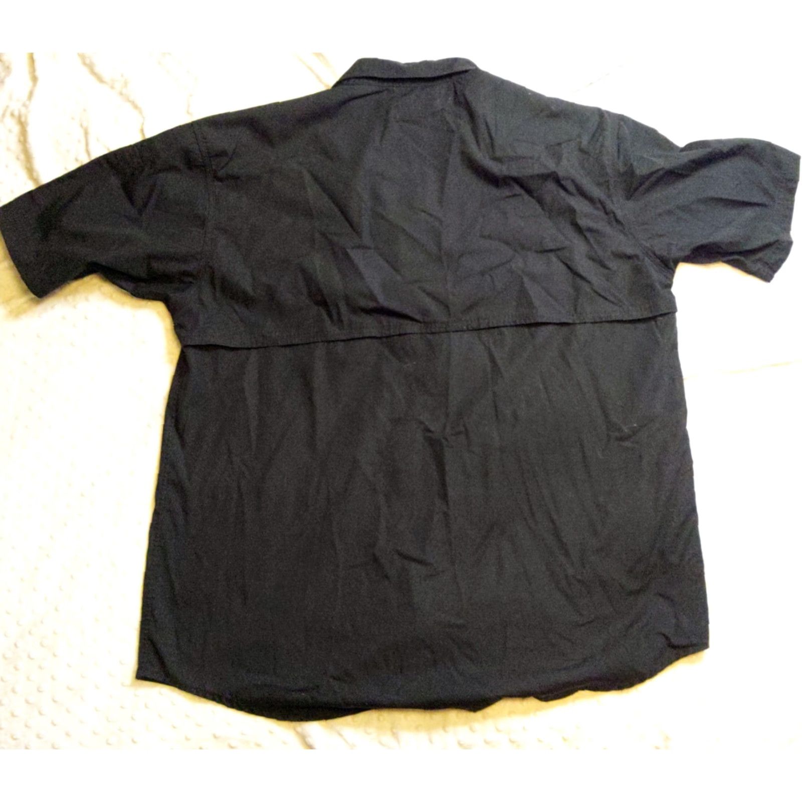 Vintage VINTAGE LA Police Gear Short Sleeve Button-Up Tactical Field Shirt Mens XL Black Size US XL / EU 56 / 4 - 6 Thumbnail