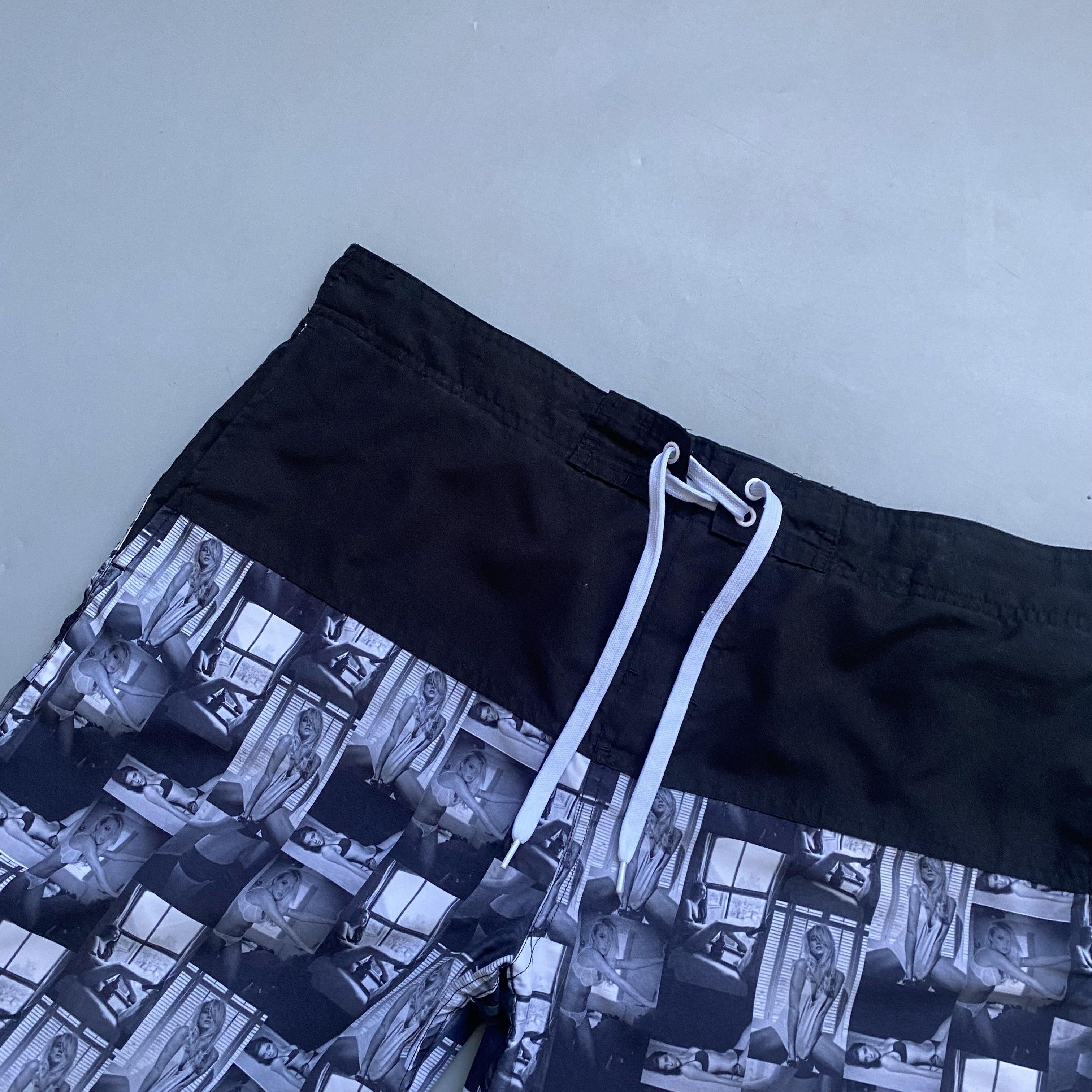 Playboy 🏝️Vintage PLAYBOY style swim shorts Surf style Size US 38 / EU 54 - 3 Thumbnail