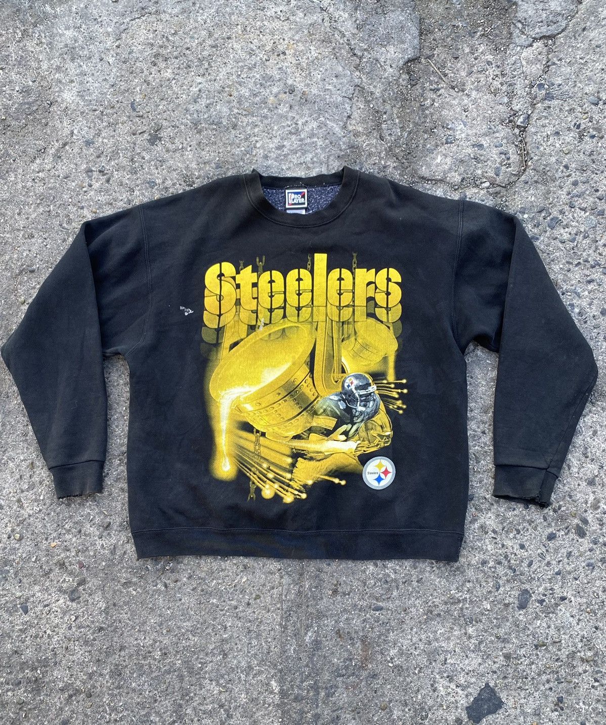 NFL × Pro Player × Vintage Vintage sweatshirt Pittsburgh steelers Size US XL / EU 56 / 4 - 1 Thumbnail