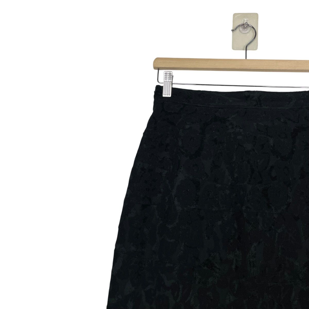 Tricot Comme des Garcons Vintage AD93 Tricot Comme Des Garcons Flower Design Skirt Size 26" / US 2 / IT 38 - 6 Thumbnail