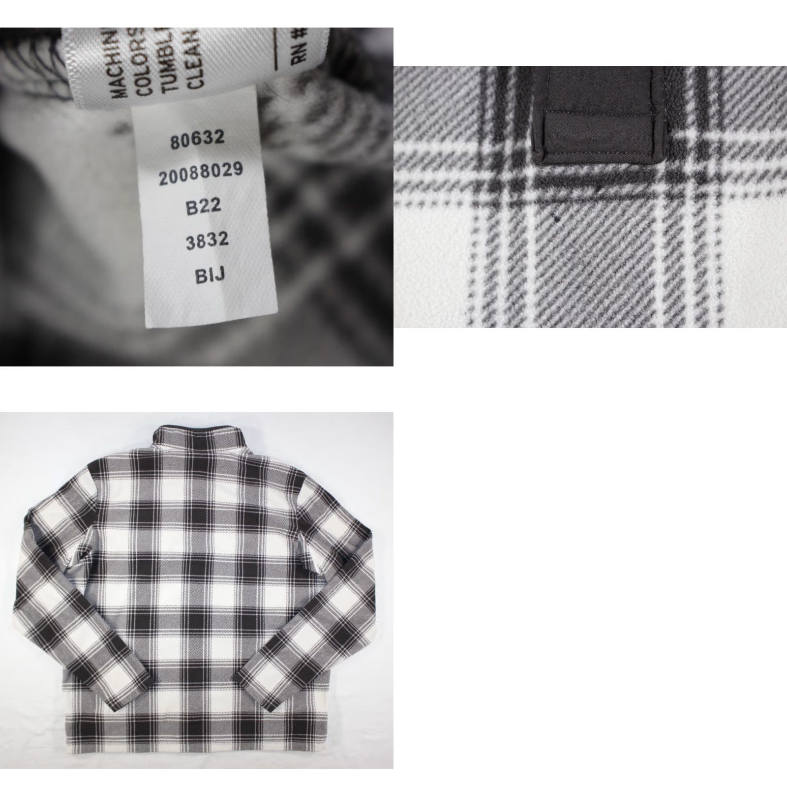 Vintage Duluth Trading Shirt Men's L Doubleback Snap T Fleece Pullover Plaid Black Size US L / EU 52-54 / 3 - 8 Thumbnail