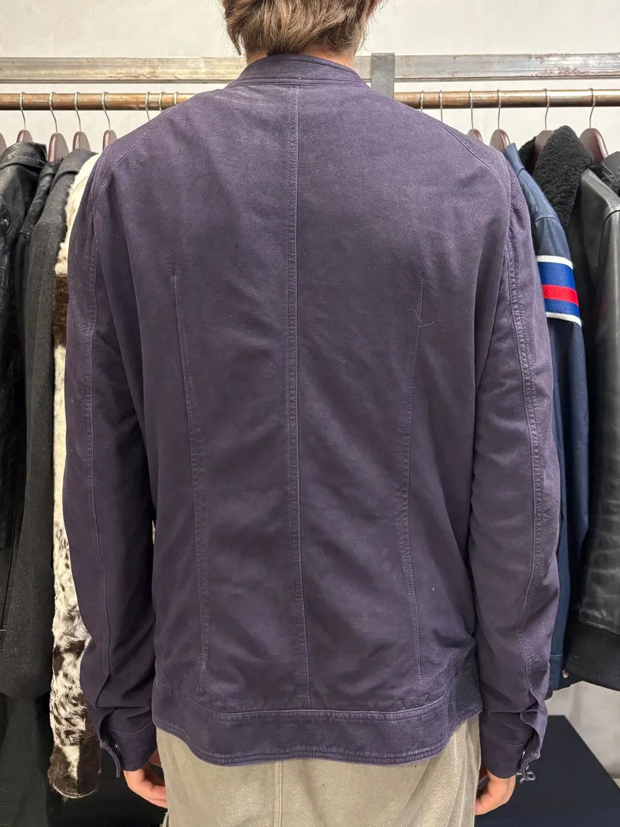 Rick Owens Rick Owens Purple Suede Leather Jacket Size US M / EU 48-50 / 2 - 3 Thumbnail