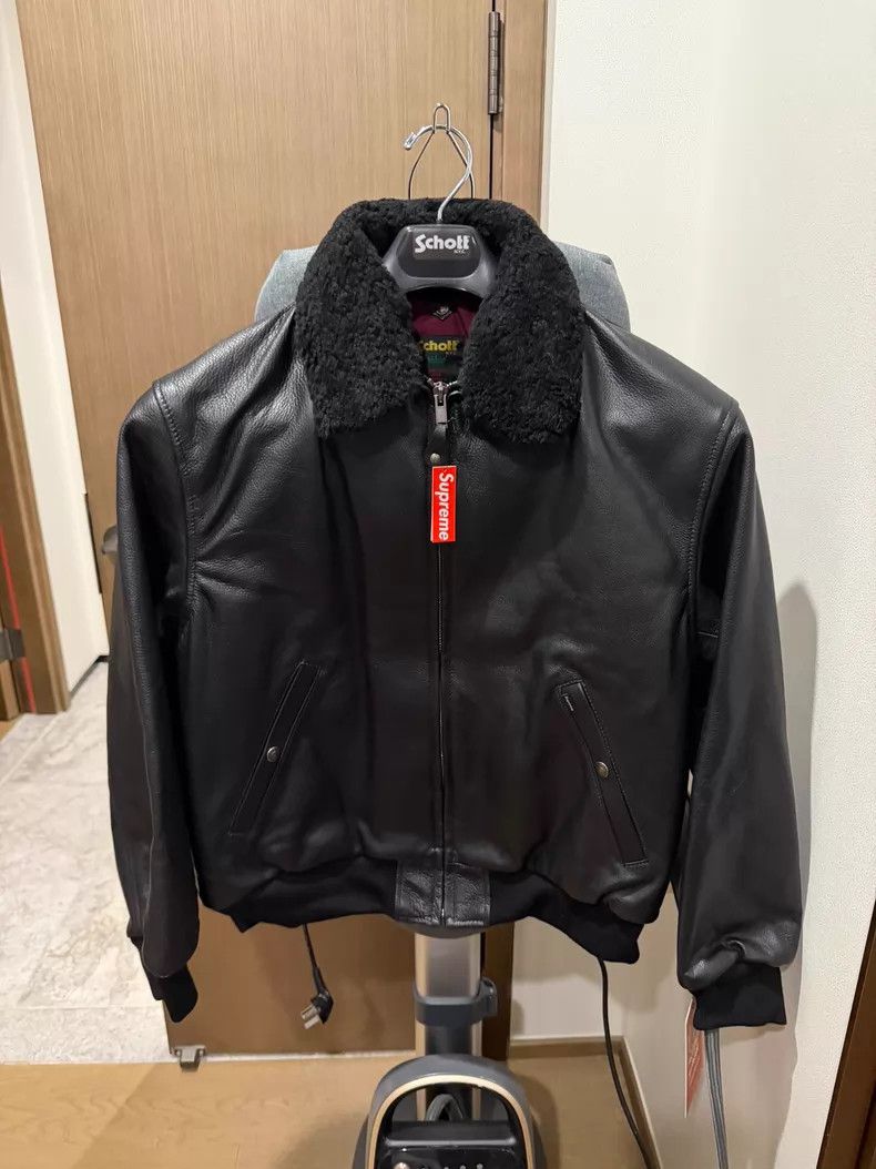Schott Schott Leather coat Size US L / EU 52-54 / 3 - 1 Preview