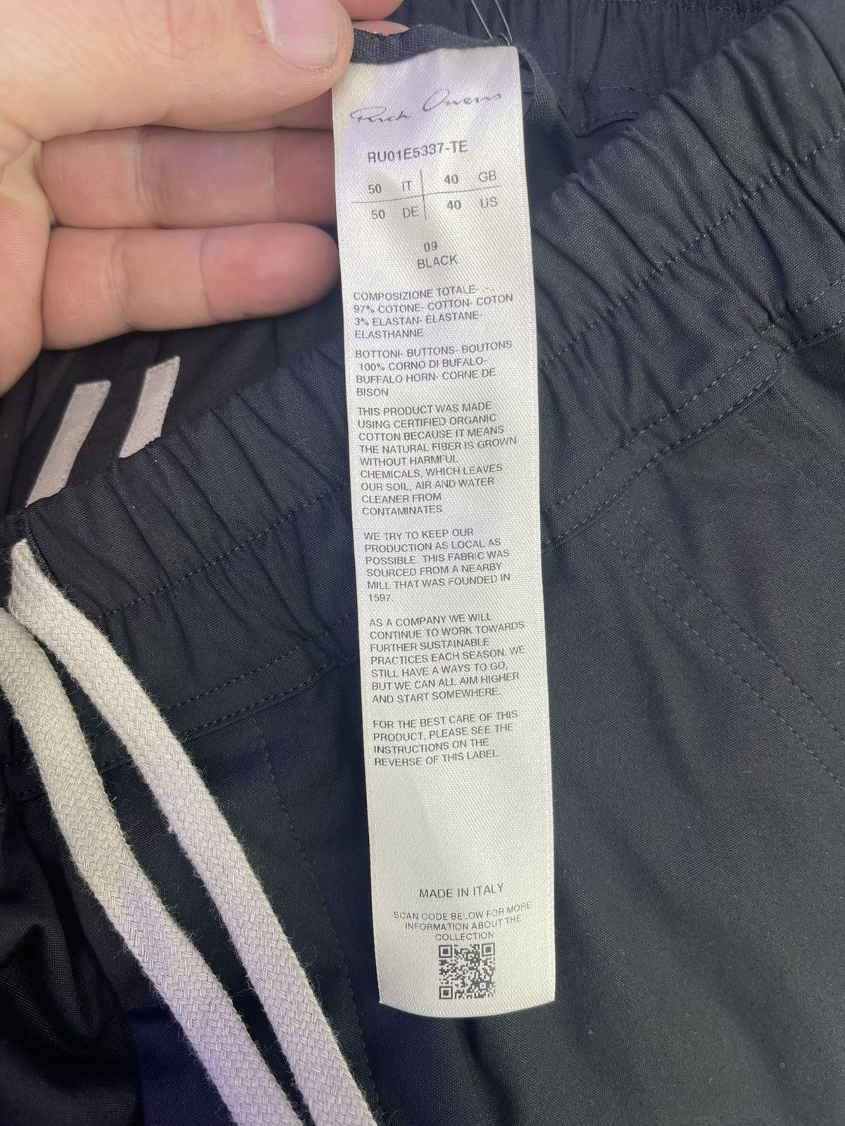 Rick Owens Rick Owens “Mega Cargo” pants ( black) Size US 30 / EU 46 - 4 Thumbnail