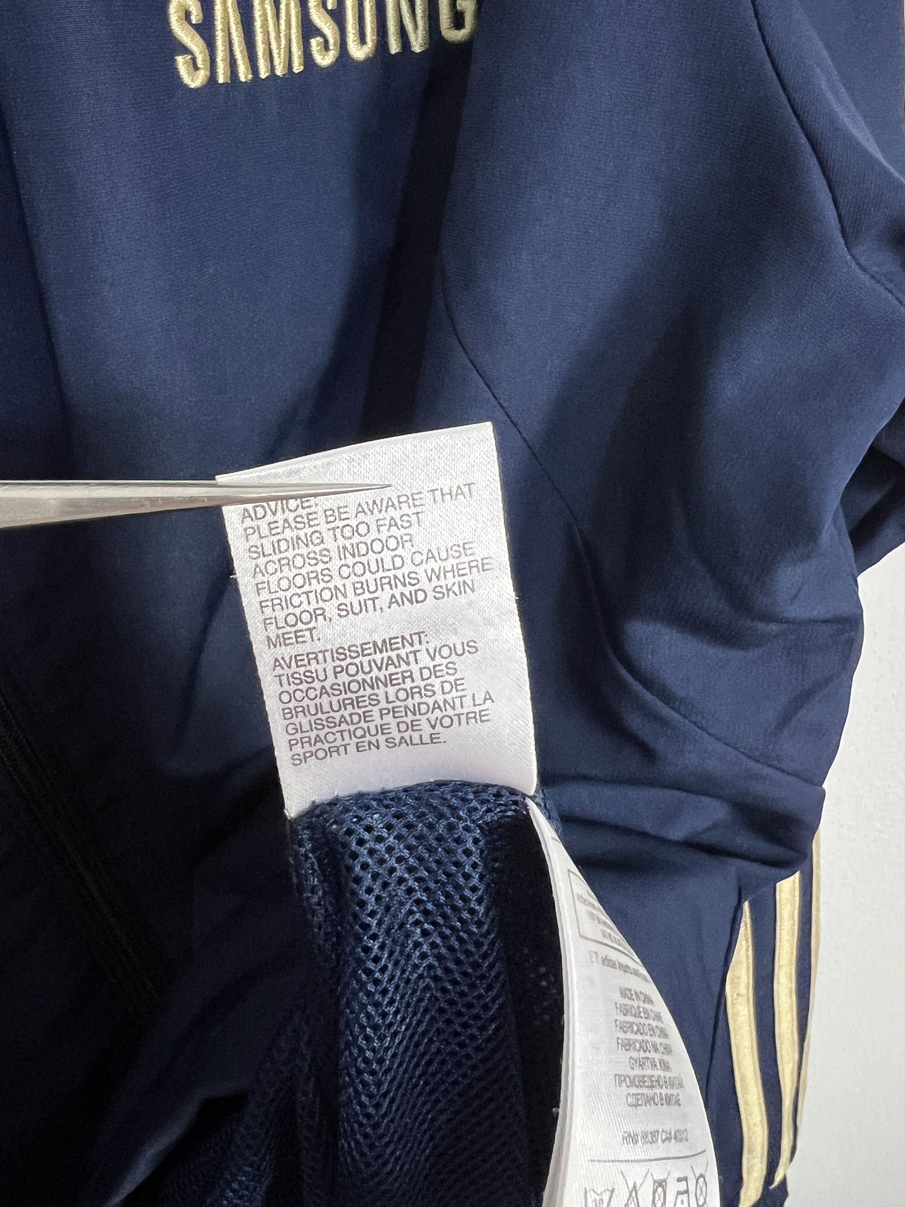 Adidas Vintage Adidas Blue Chelsea Football Jacket Soccer Mens Size US L / EU 52-54 / 3 - 11 Thumbnail