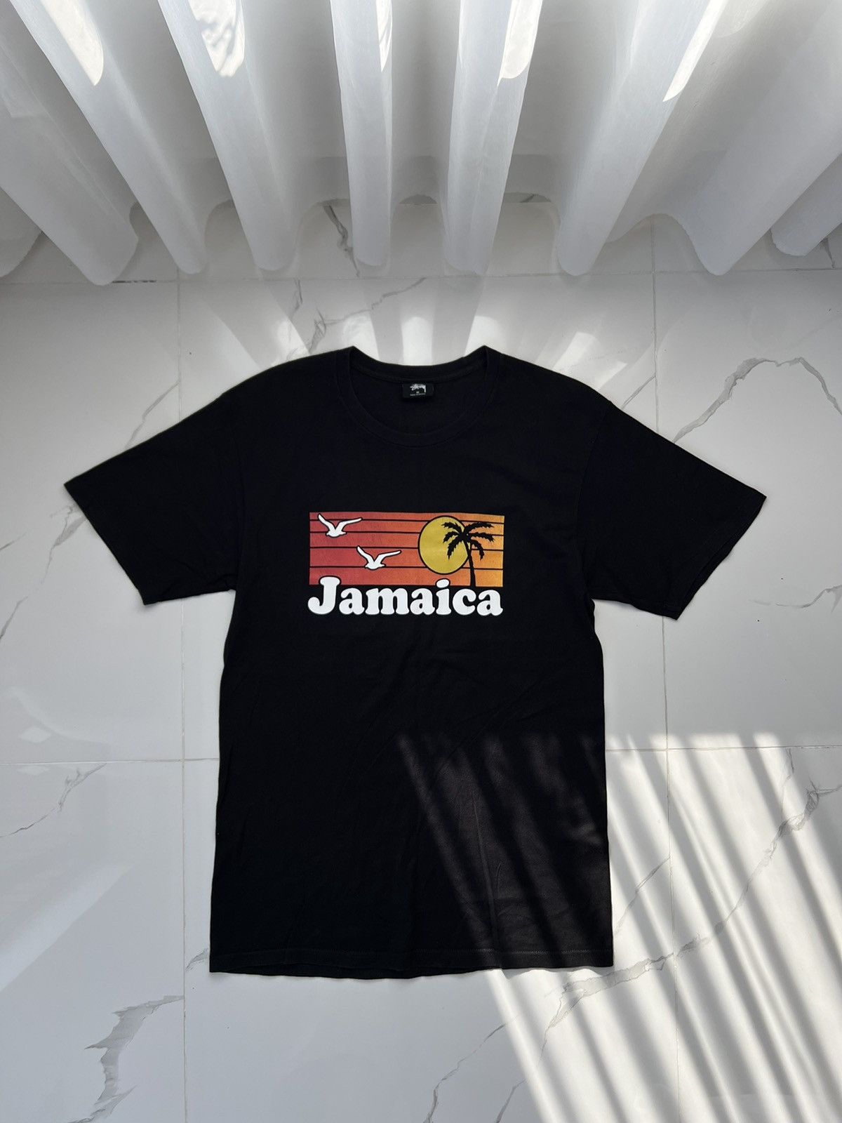 Stussy × Vintage STUSSY JAMAICA RETRO RARE Y2K BIG LOGO TEE Size US M / EU 48-50 / 2 - 1 Thumbnail