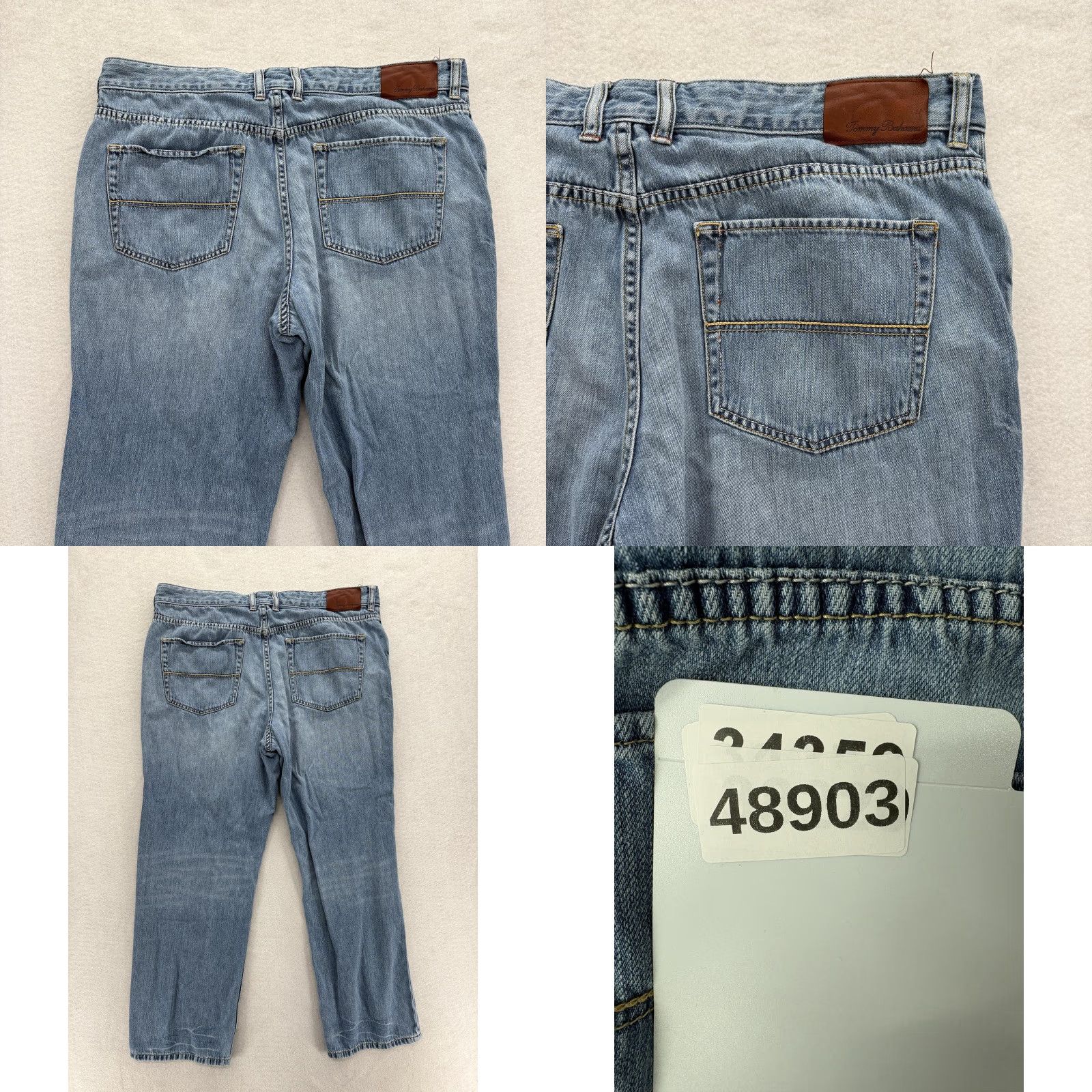 Tommy Bahama Tommy Bahama Jeans Mens 40x30 Blue Medium Wash Straight Denim Casual Size US 40 / EU 56 - 9 Thumbnail