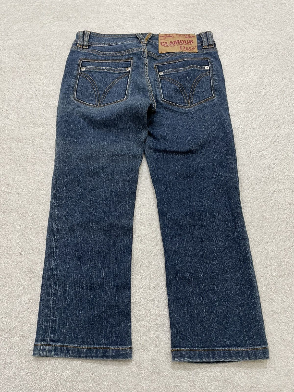 Dolce & Gabbana Dolce & Gabbana Basic Denim Women Y2K Size 26" / US 2 / IT 38 - 2 Thumbnail