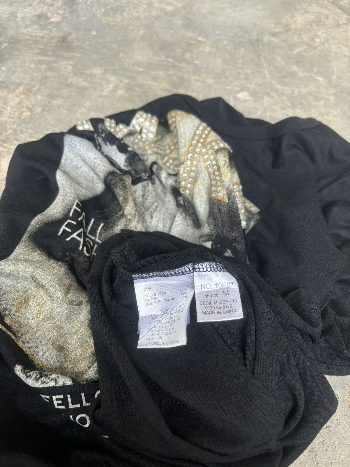 Hysteric Glamour × If Six Was Nine × Japanese Brand Y2k Cecil McBEE Make Hysteric Glamour Style Longsleeve Size US M / EU 48-50 / 2 - 6 Thumbnail