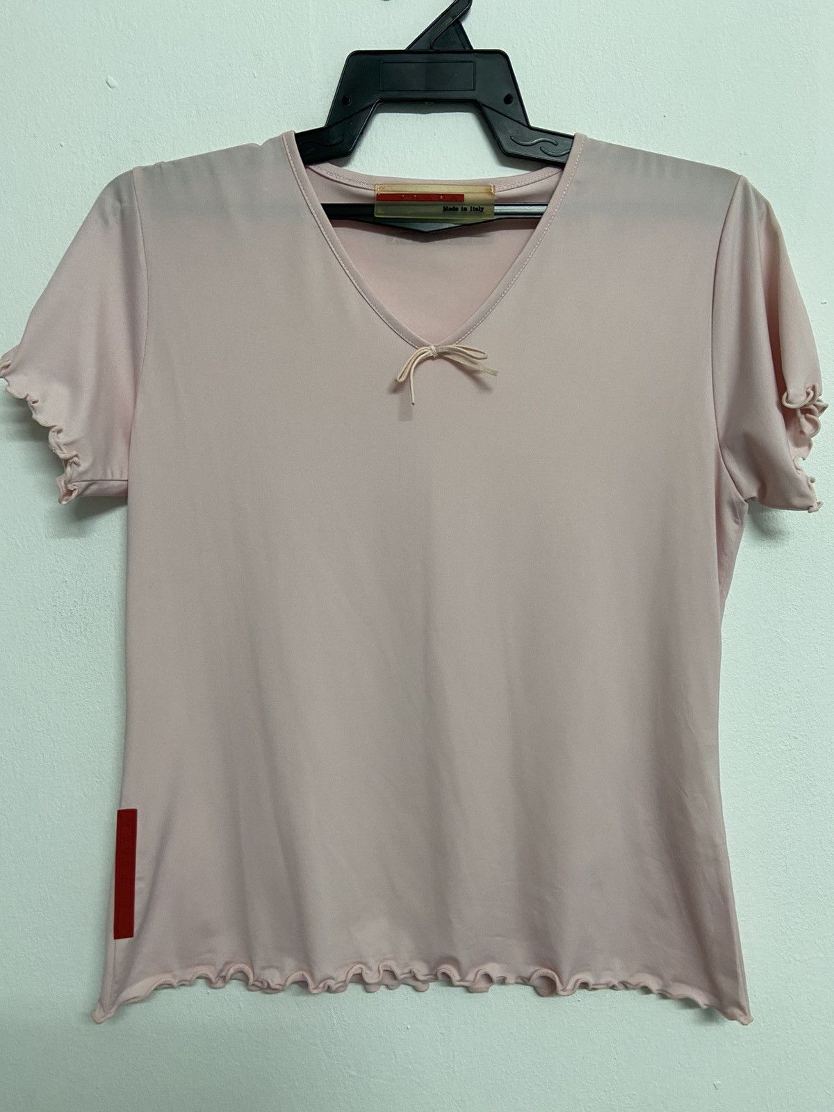 Prada Vintage Prada Tee Size US S / EU 44-46 / 1 - 1 Thumbnail