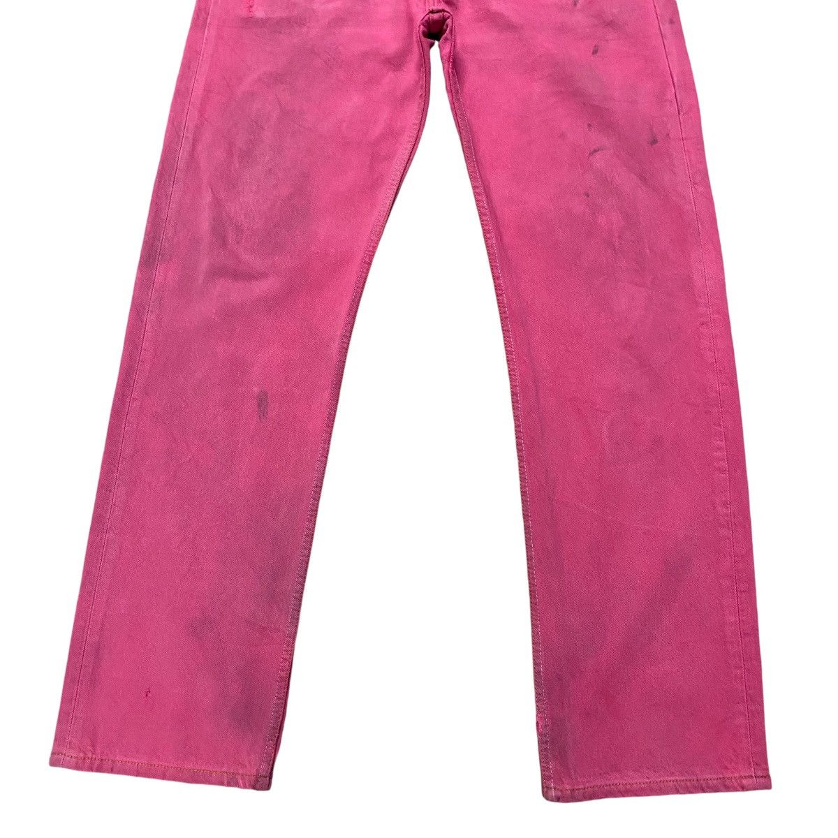 Levi's Vintage Levis 501xx Pink Denim Jeans Size US 32 / EU 48 - 7 Thumbnail