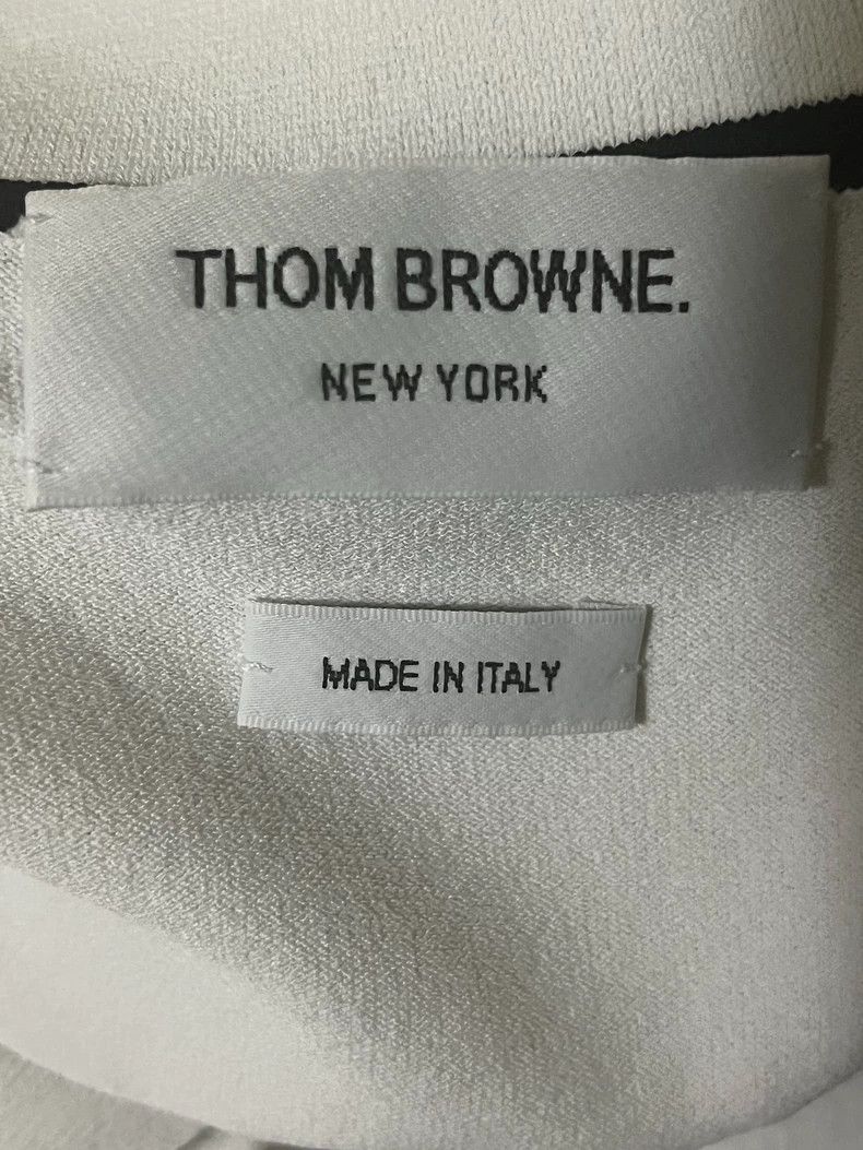 Thom Browne Thom Browne size40 Four stripe sleeveless polo vest Size S / US 4 / IT 40 - 2 Thumbnail