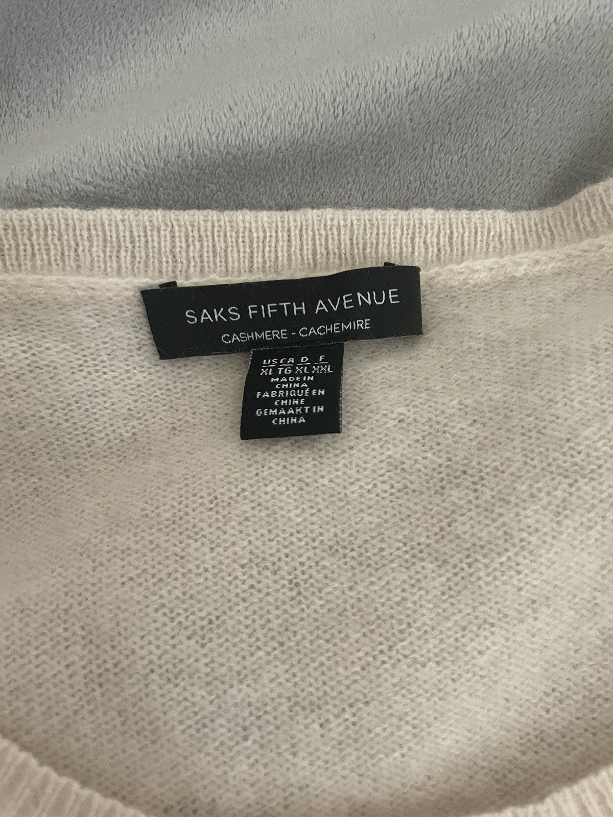 Saks Fifth Avenue Saks fifth Cashmere Sweater Size S / US 4 / IT 40 - 2 Thumbnail