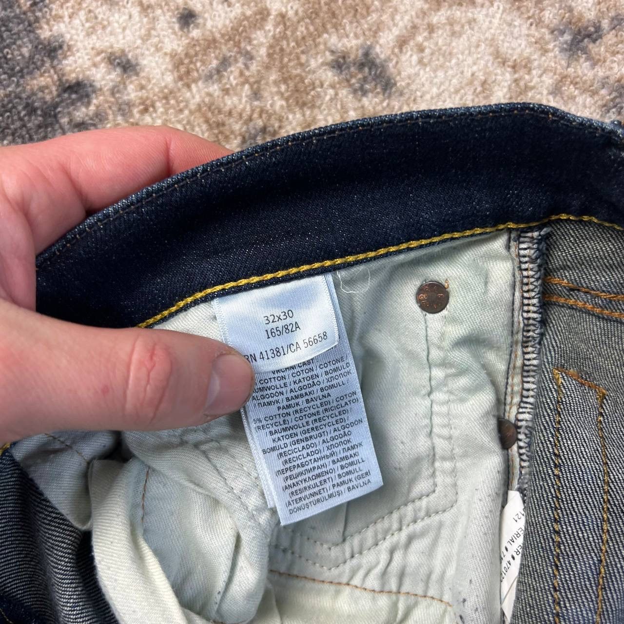 Polo Ralph Lauren Polo Ralph Lauren Luxury Dark Blue Denim Jeans Size US 32 / EU 48 - 7 Thumbnail
