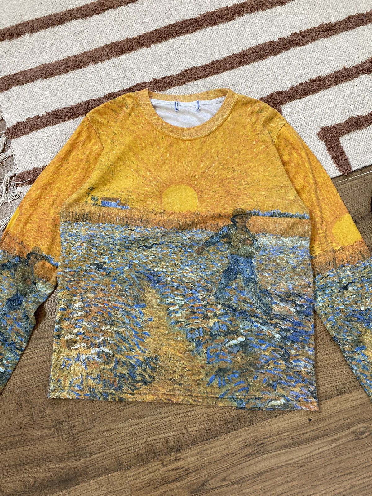 Vintage VINCENT VAN GOGH “BOTTOM AND HEAVEN” ART LONGSLEEVE Size US M / EU 48-50 / 2 - 2 Thumbnail