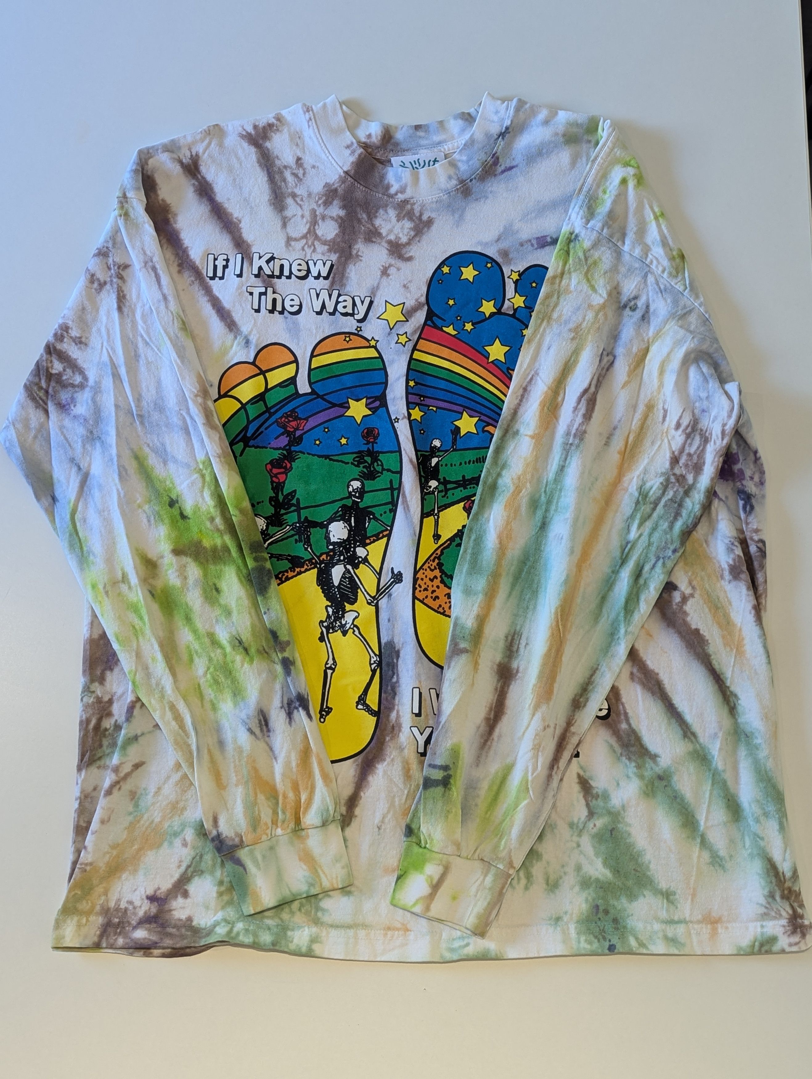 Grateful Dead × Online Ceramics Online Ceramics x Grateful Dead Ripple Long Sleeve Shirt Size US XXL / EU 58 / 5 - 4 Thumbnail