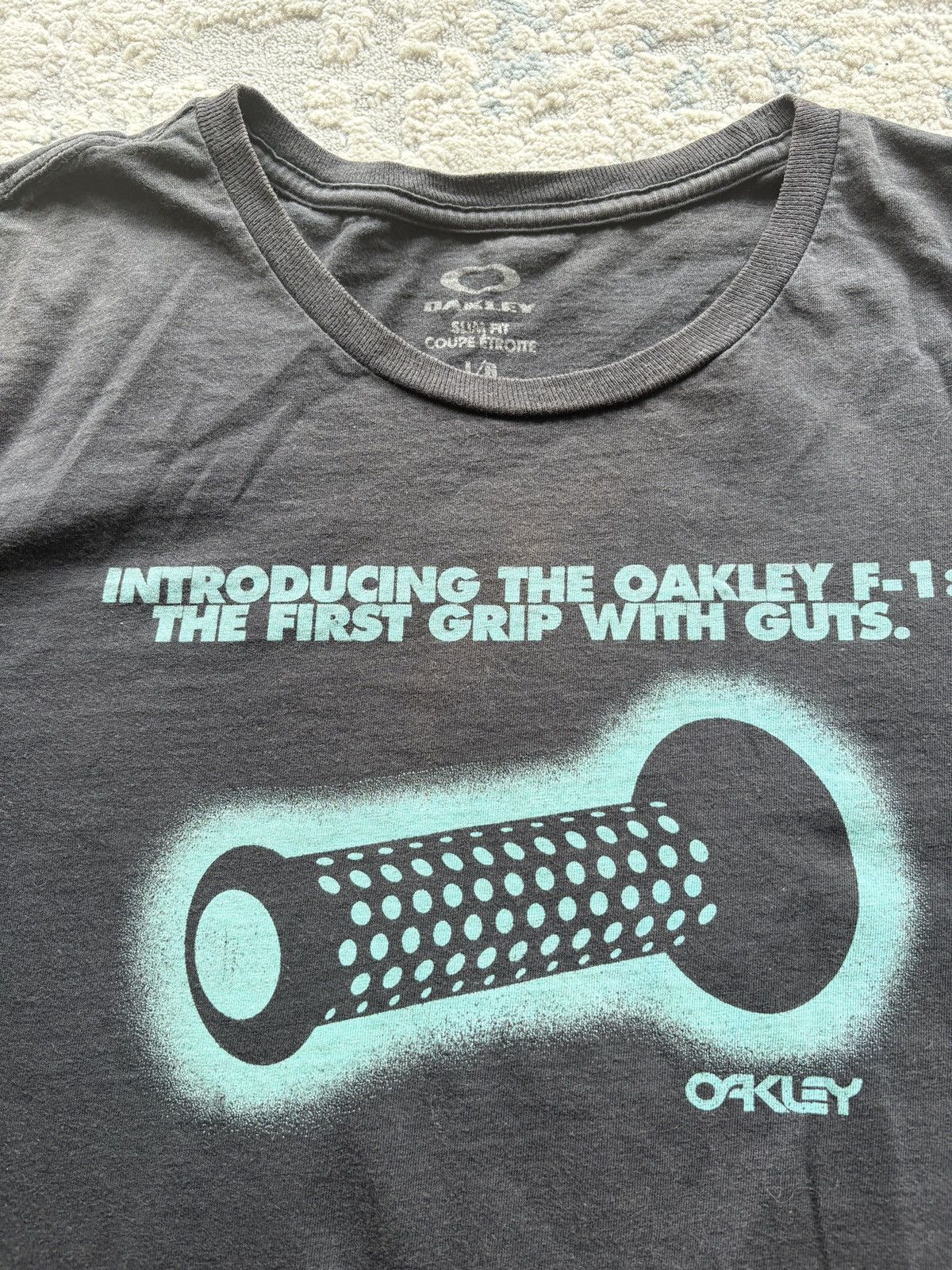 Oakley Oakley F-1 Heritage Tee “The First Grip With Guts Deadstock Size US L / EU 52-54 / 3 - 5 Thumbnail