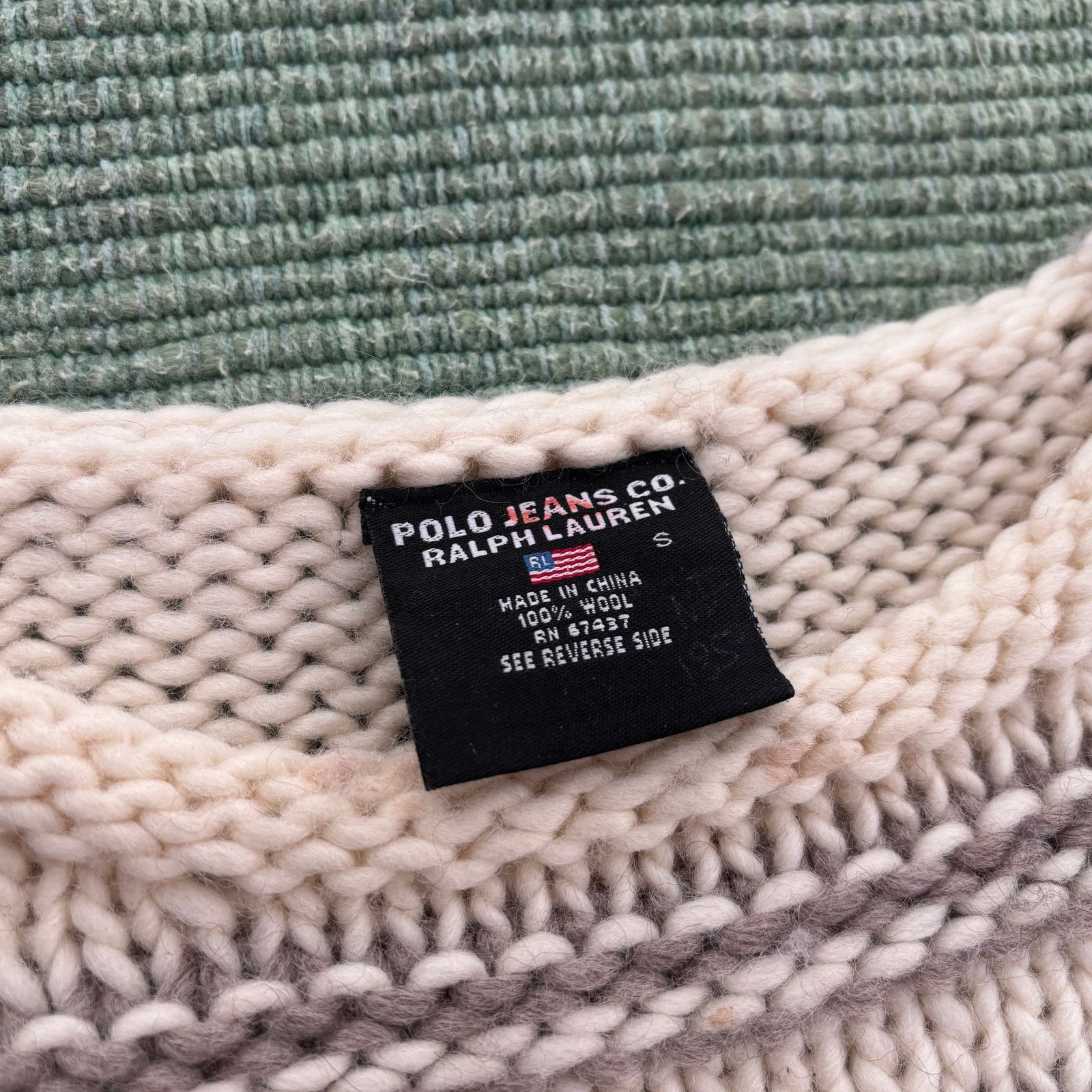 Polo Ralph Lauren × Vintage Vintage Polo Ralph Lauren Womens Southwestern Wool Sweater S Size S / US 4 / IT 40 - 3 Thumbnail