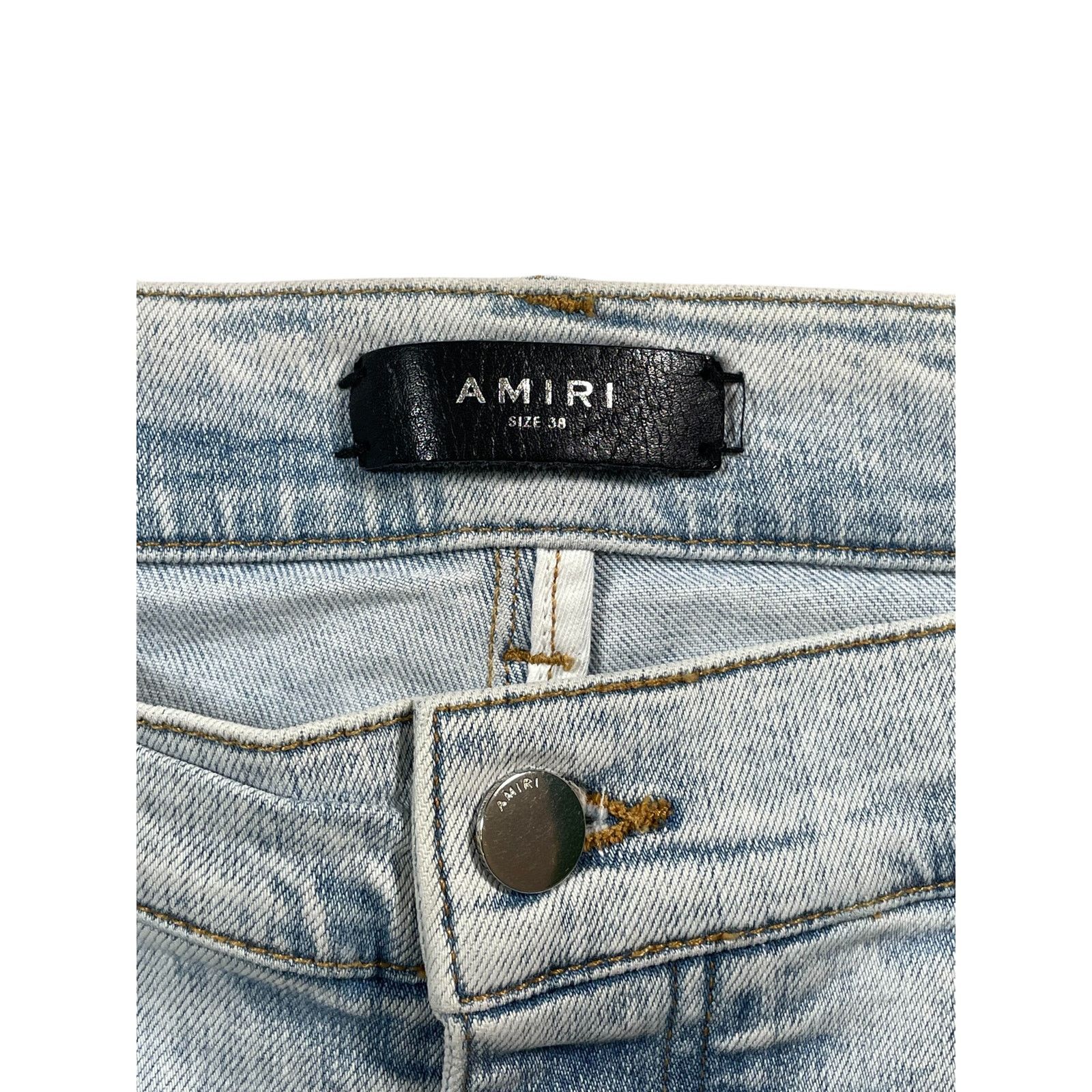 Amiri Amiri Grateful Dead Light Wash Jeans Size US 38 / EU 54 - 5 Thumbnail