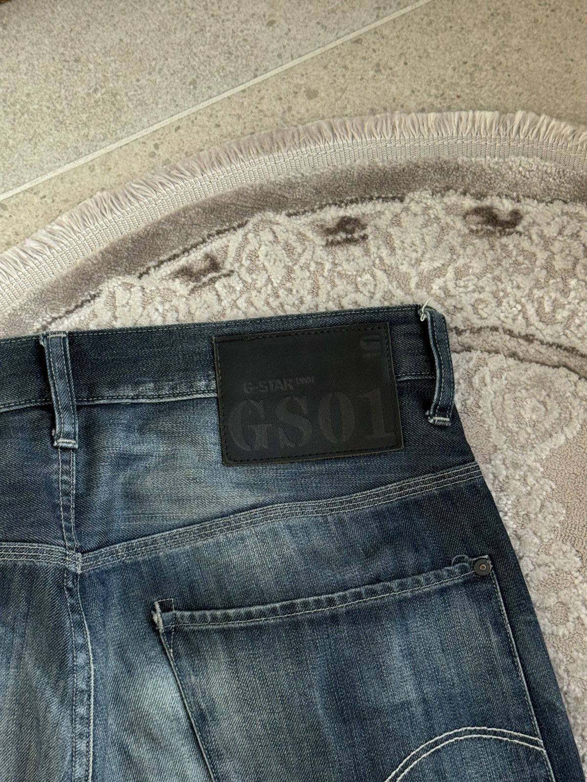 G-Star Crazy Vintage G Star Raw Denim Jeans Y2K LGB Style Size US 32 / EU 48 - 3 Thumbnail