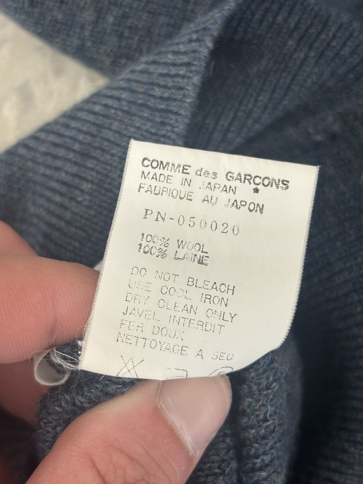 Comme des Garcons Homme Plus Comme des garcons vintage wool sweater Size US M / EU 48-50 / 2 - 10 Thumbnail