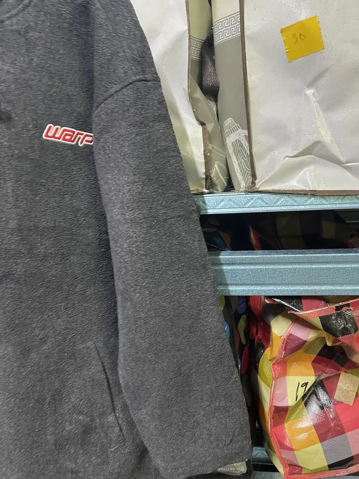 Japanese Brand Vintage Warp Fleece Zip Hoodie – Complete Streetwear Classic Size US L / EU 52-54 / 3 - 11 Thumbnail