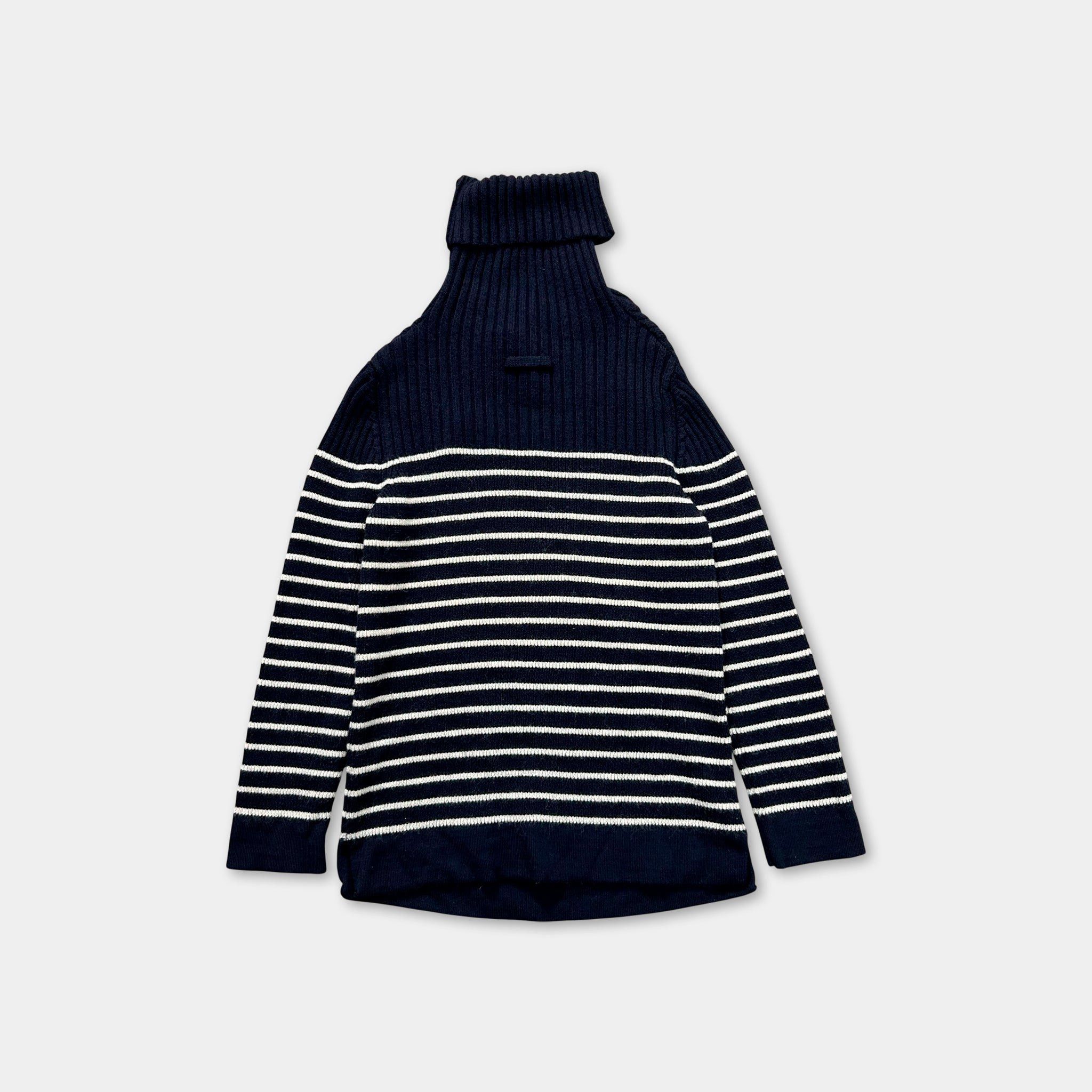 Jean Paul Gaultier Jean Paul Gaultier Classic Striped Blue Sweater Size S / US 4 / IT 40 - 5 Thumbnail