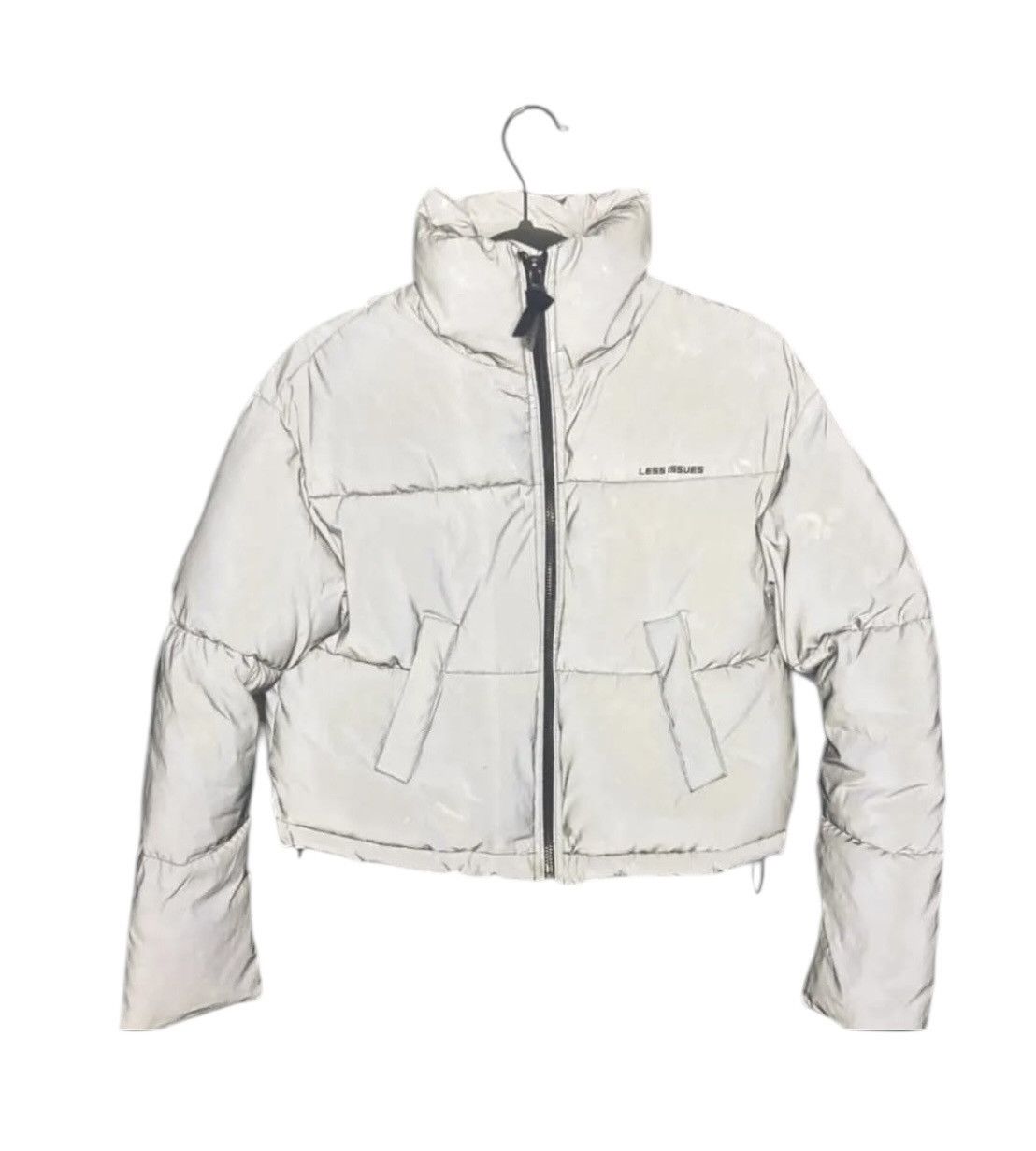 Bershka Bershka less issues reflective puffer jacket Size S / US 4 / IT 40 - 2 Thumbnail