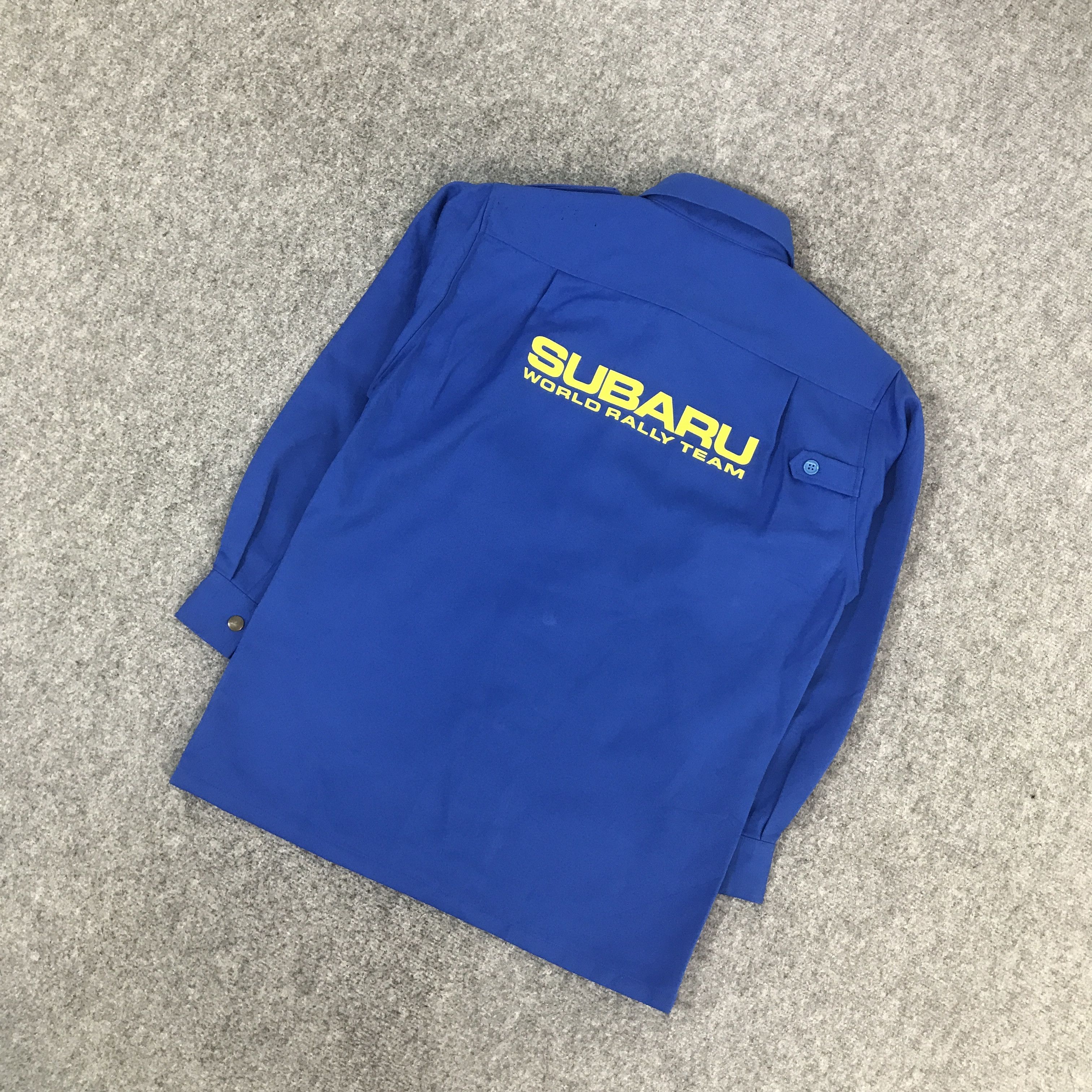 Gear for Sports SUBARU WORLD RALLY TEAM RACING SNAP BUTTON JACKET Size US M / EU 48-50 / 2 - 6 Thumbnail