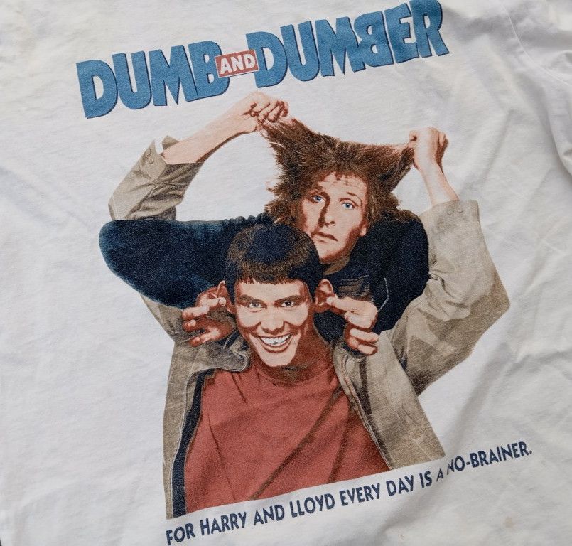 Other Dumb & Dumber 🧠 Tshirt Movie Jim Carey 🍿🎥 Size US M / EU 48-50 / 2 - 1 Thumbnail