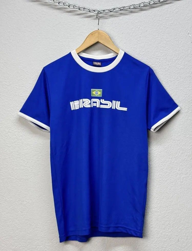 Vintage Vintage Toffs T-shirt Brazil National Team 90s Size Small Size US S / EU 44-46 / 1 - 8 Thumbnail
