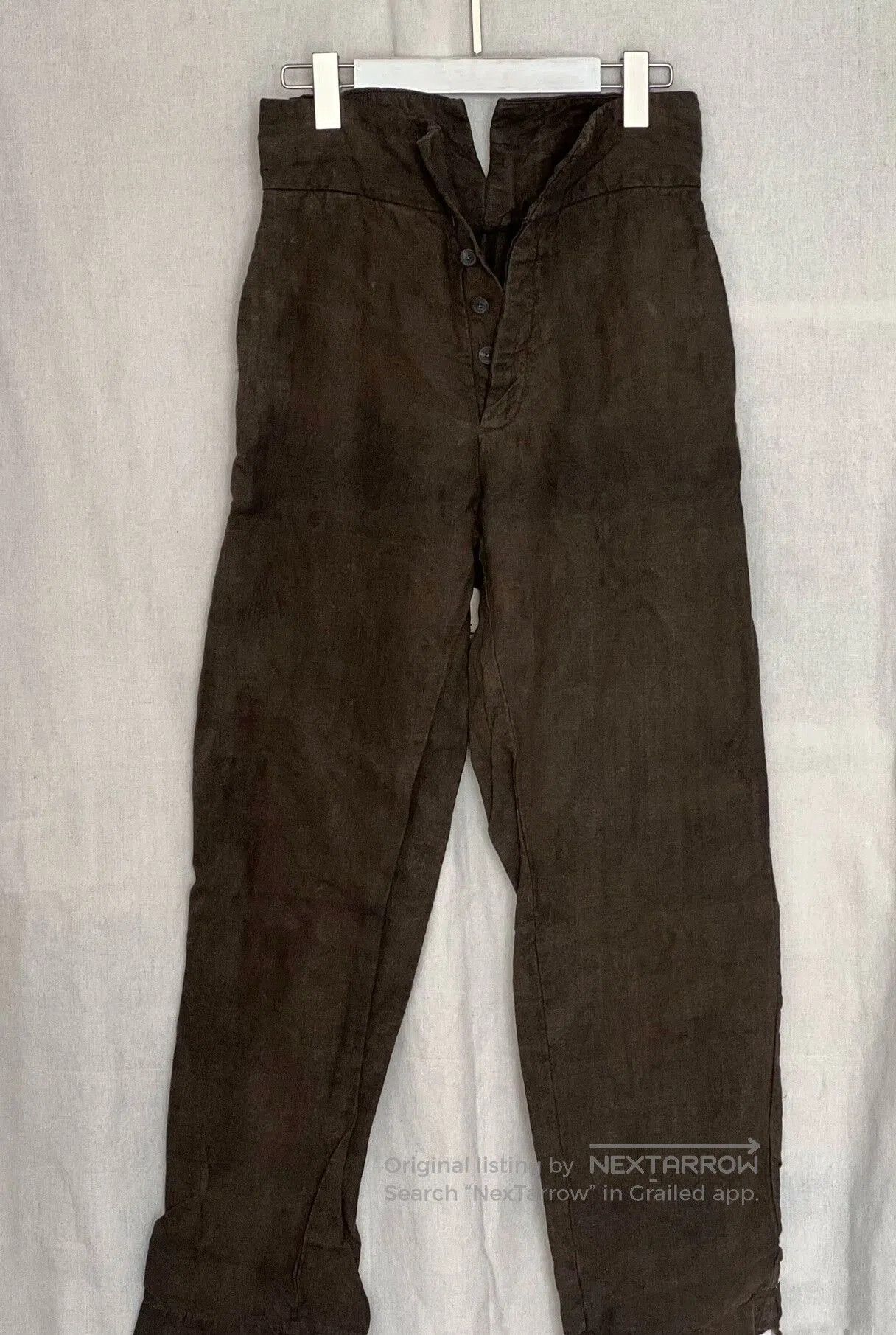 Other Antique Linen Artisan Pants by Samuel Snider. Size US 32 / EU 48 - 2 Thumbnail