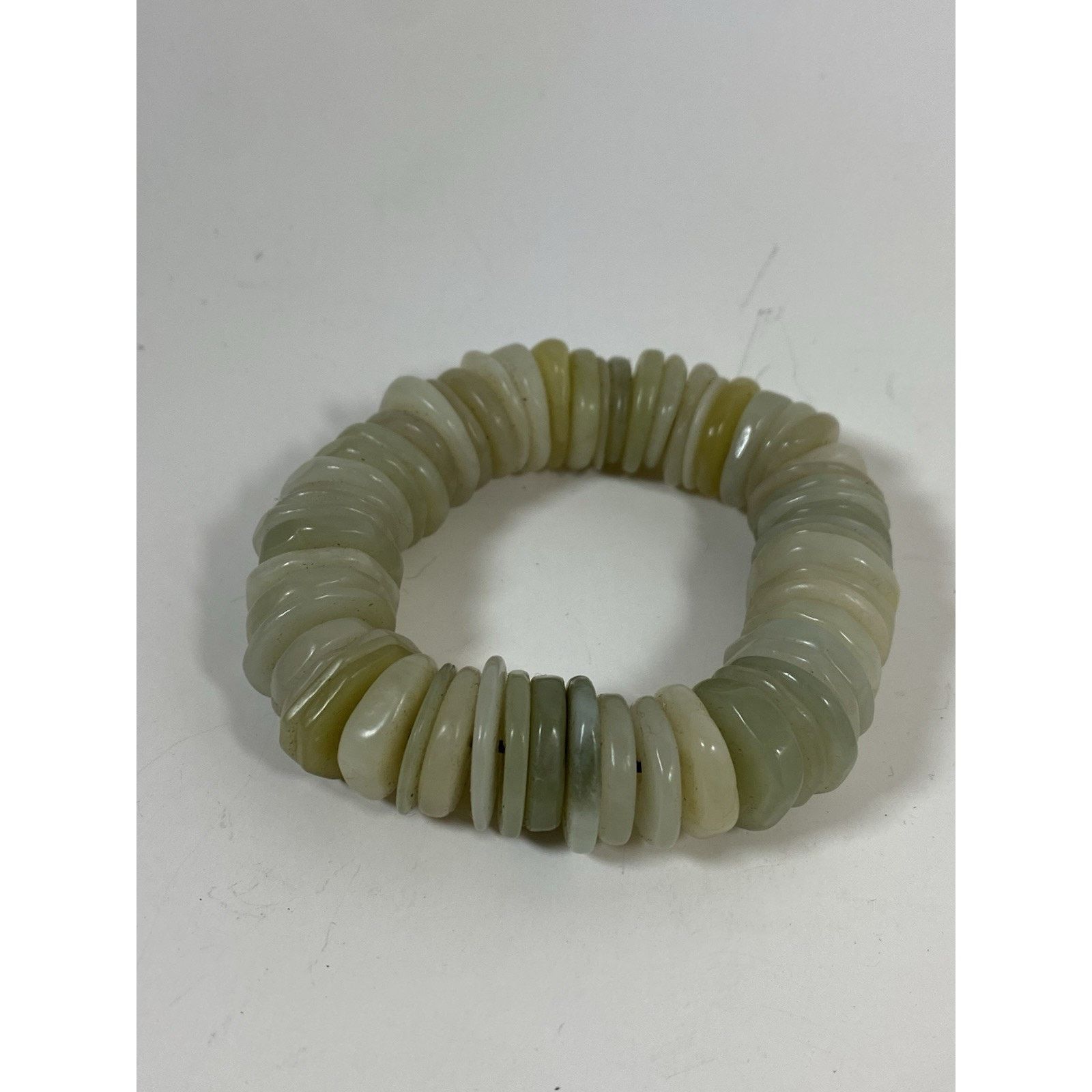 Other Chinese Hetain Jade Disc Prayer Bracelet Size ONE SIZE - 5 Thumbnail