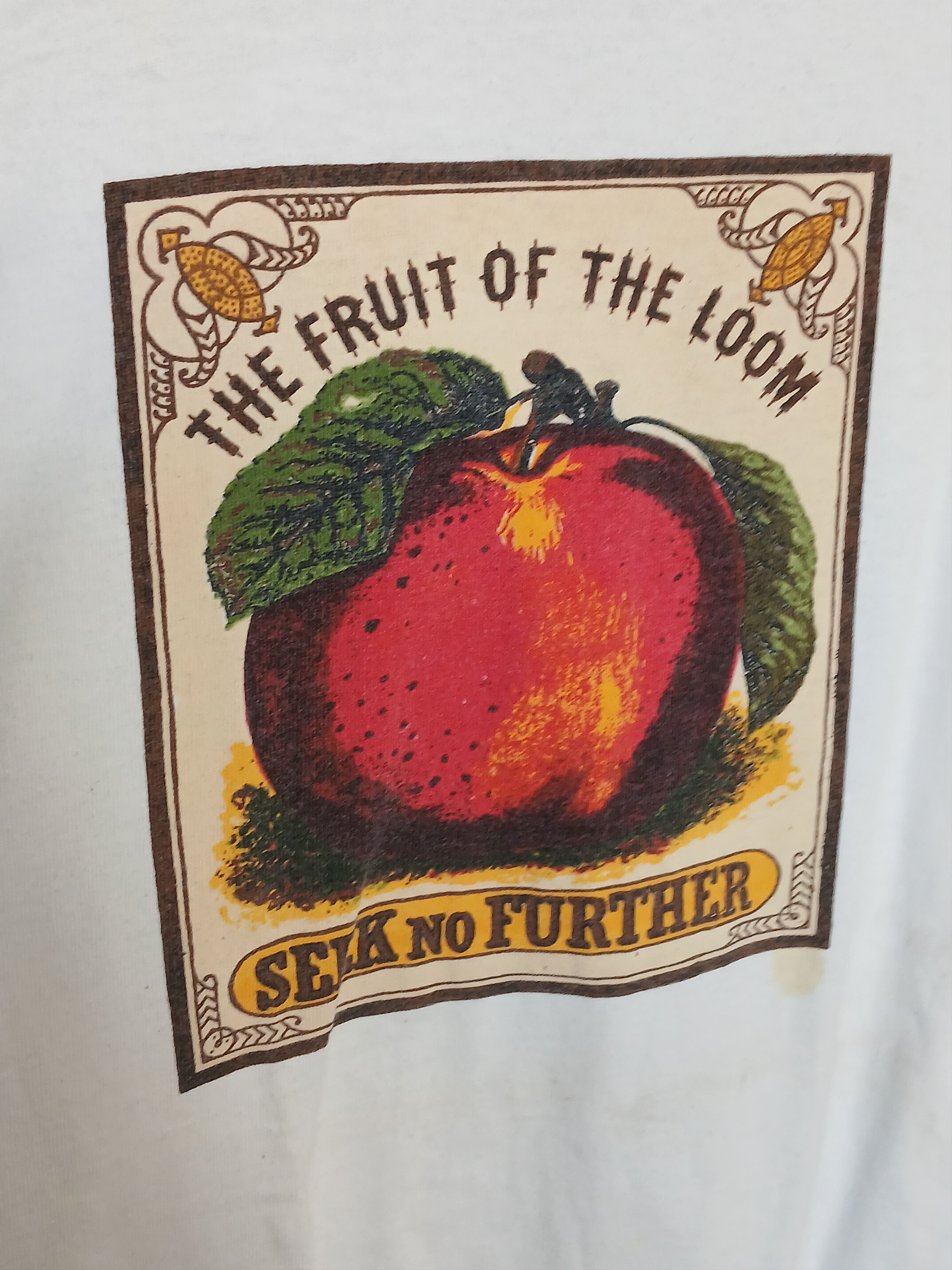 Fruit Of The Loom × Vintage Vintage Fruit Of The Loom T-Shirt Size US XL / EU 56 / 4 - 3 Thumbnail