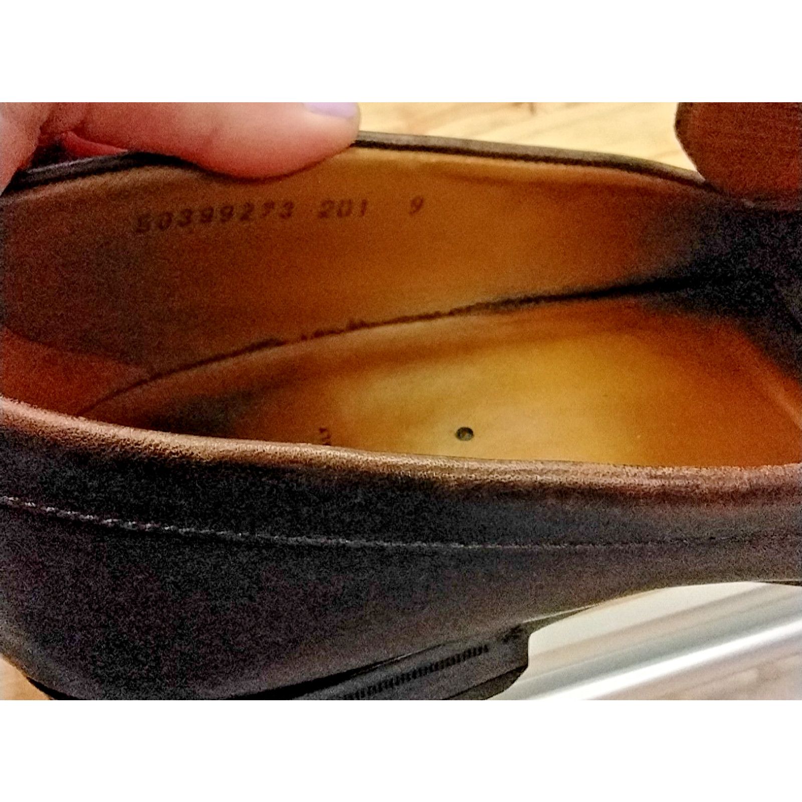 Hugo Boss Hugo Boss Dress Shoes Men's 9 Brown Leather Penny Loafer Size US 9 / EU 42 - 10 Thumbnail
